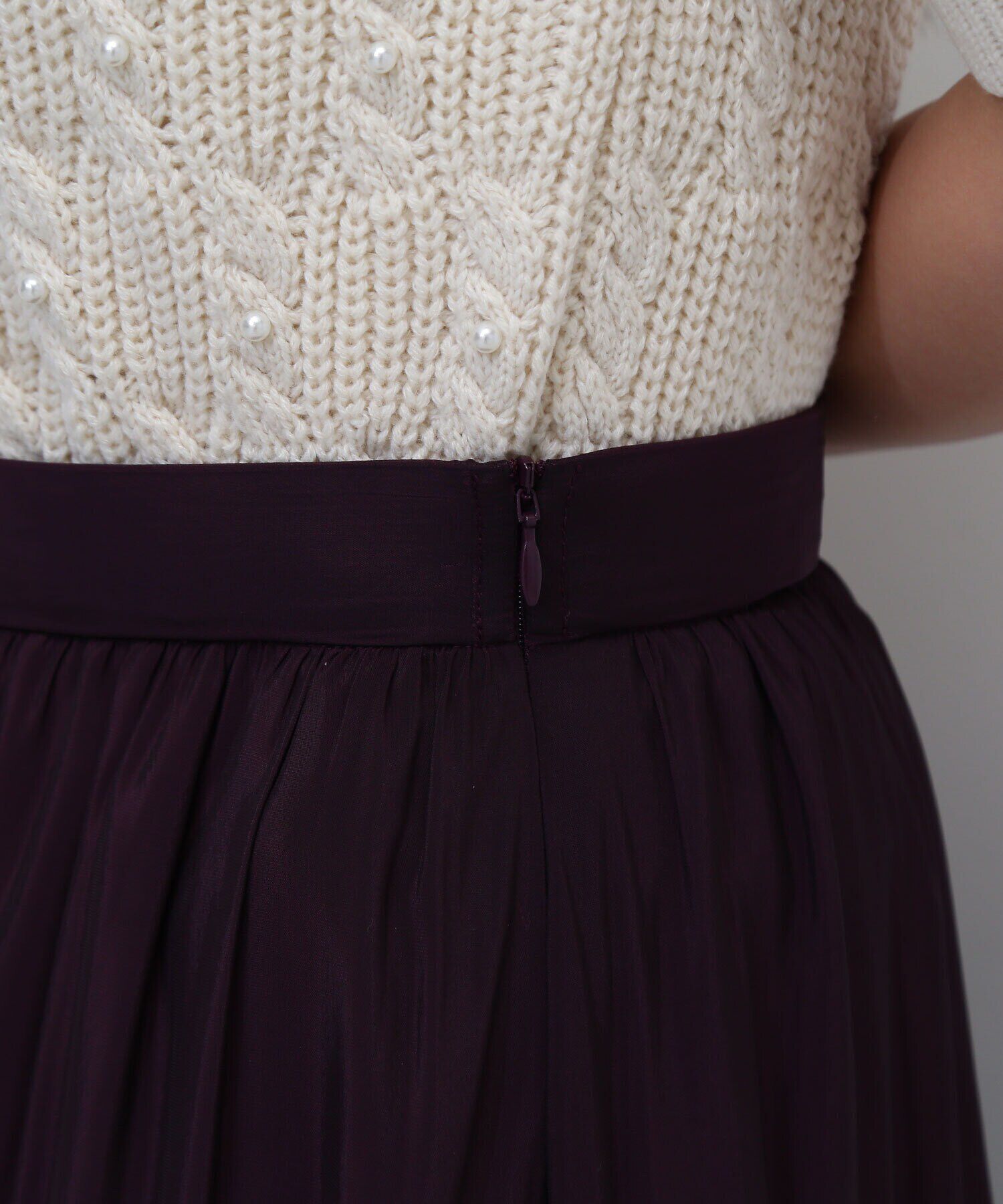  「グロッシーティアードスカート　24AW」|スカート|