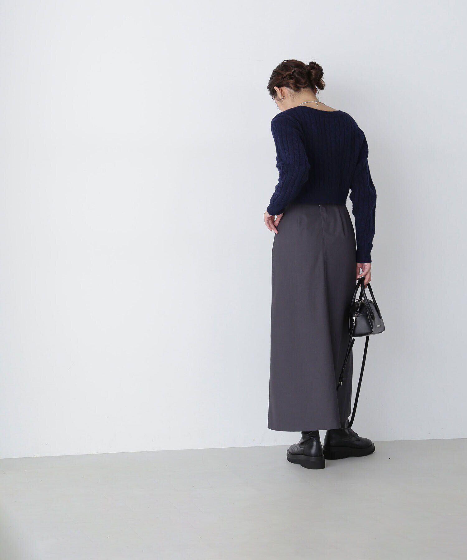  「ミニマルセミフレアスカート」|スカート|
