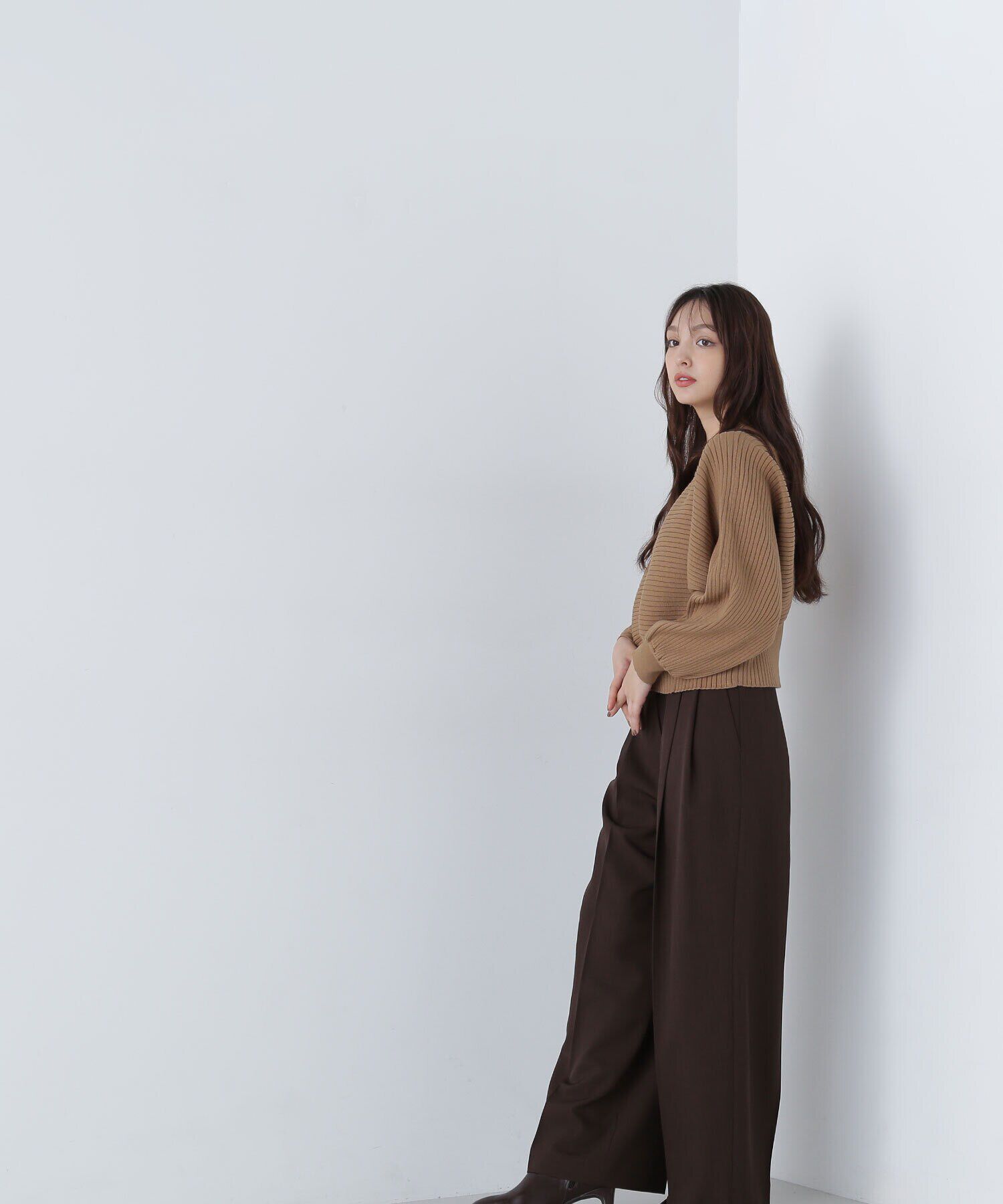  「2wayツイストデザインニット　24AW」|ニット・セーター|