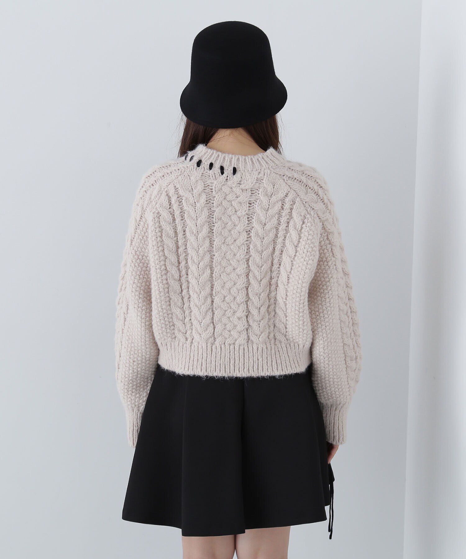  「ステッチケーブルニット　24AW」|ニット・セーター|