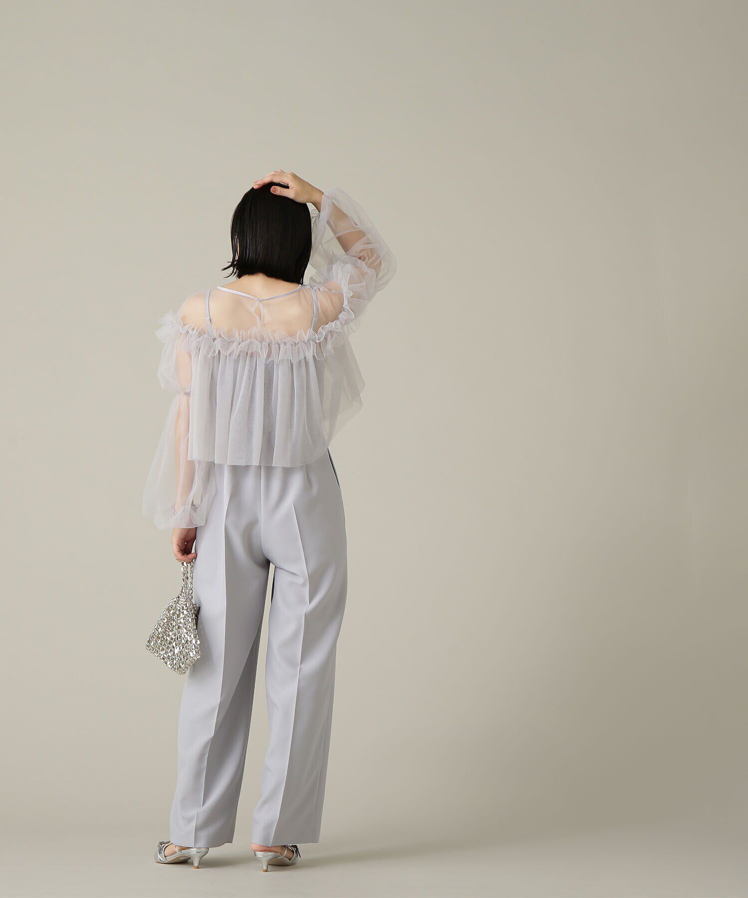  「チュールトップス＆オールインワン」|ワンピース|