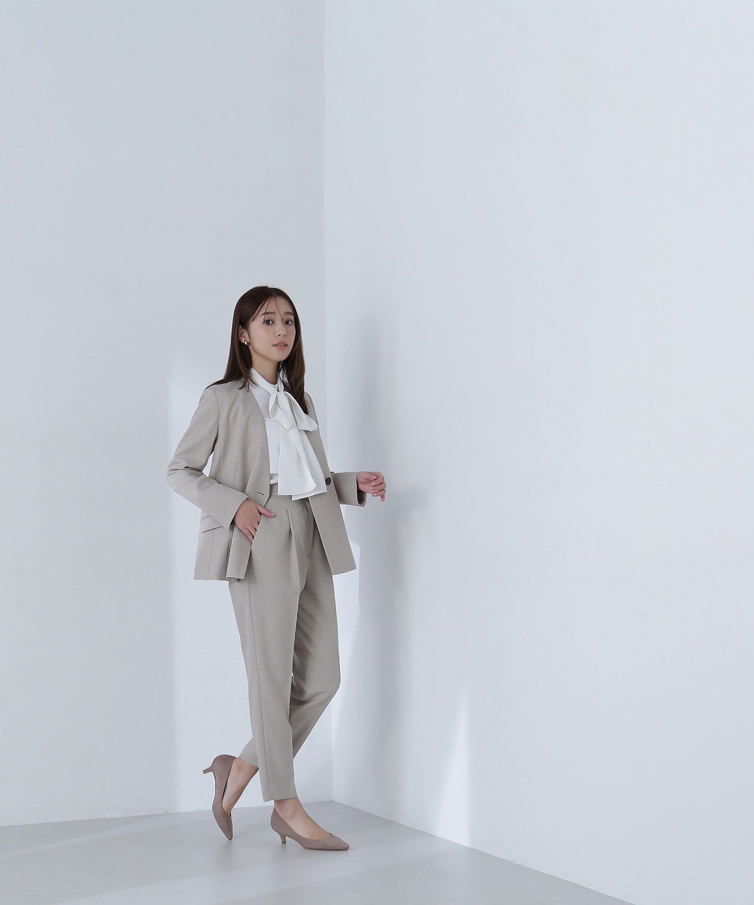  「クラッシー SETUP テーパードパンツ」|その他|