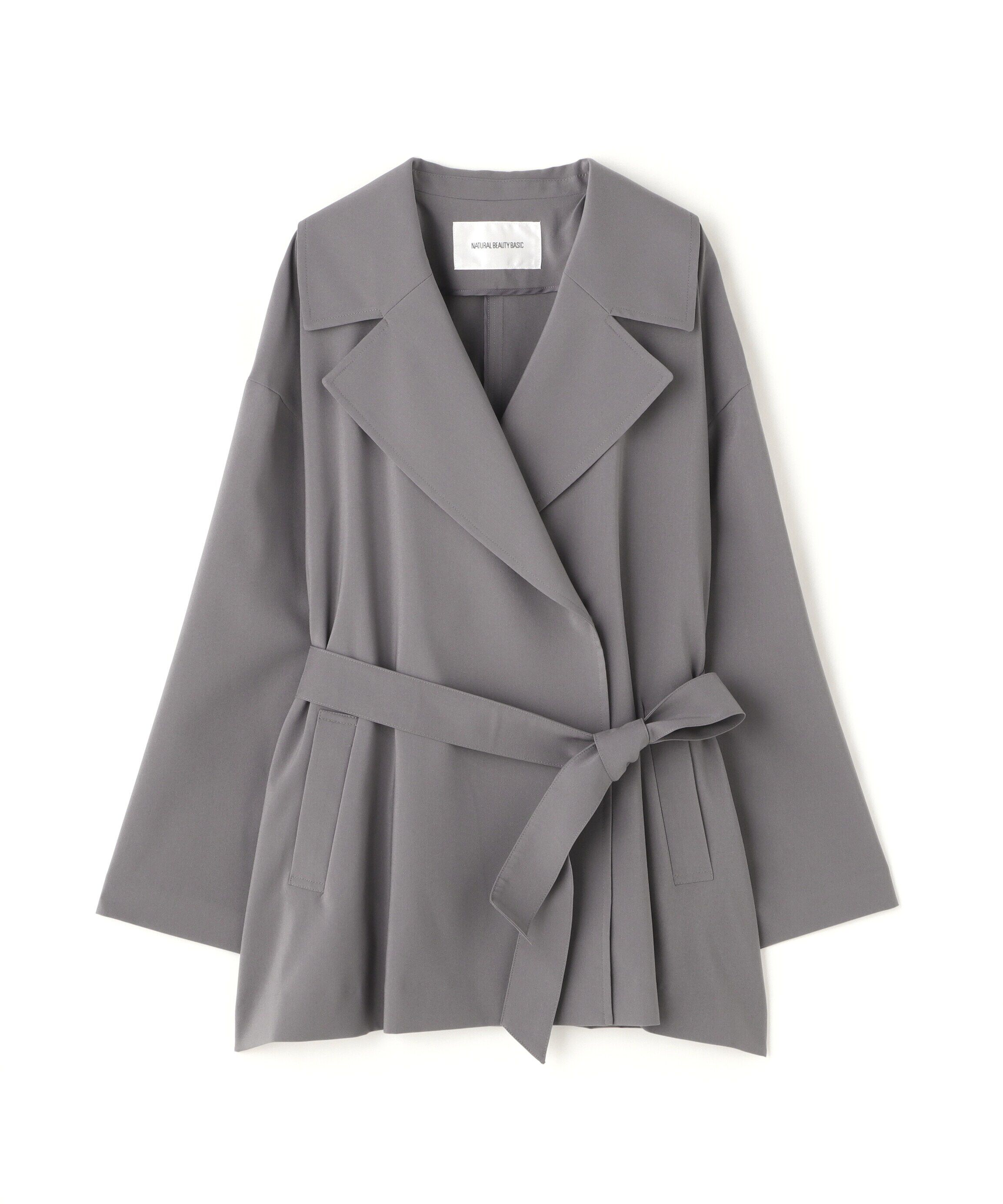  「ライトスプリングコートシリーズ ミドル丈トレンチコート」|ブルゾン・スタジャン|