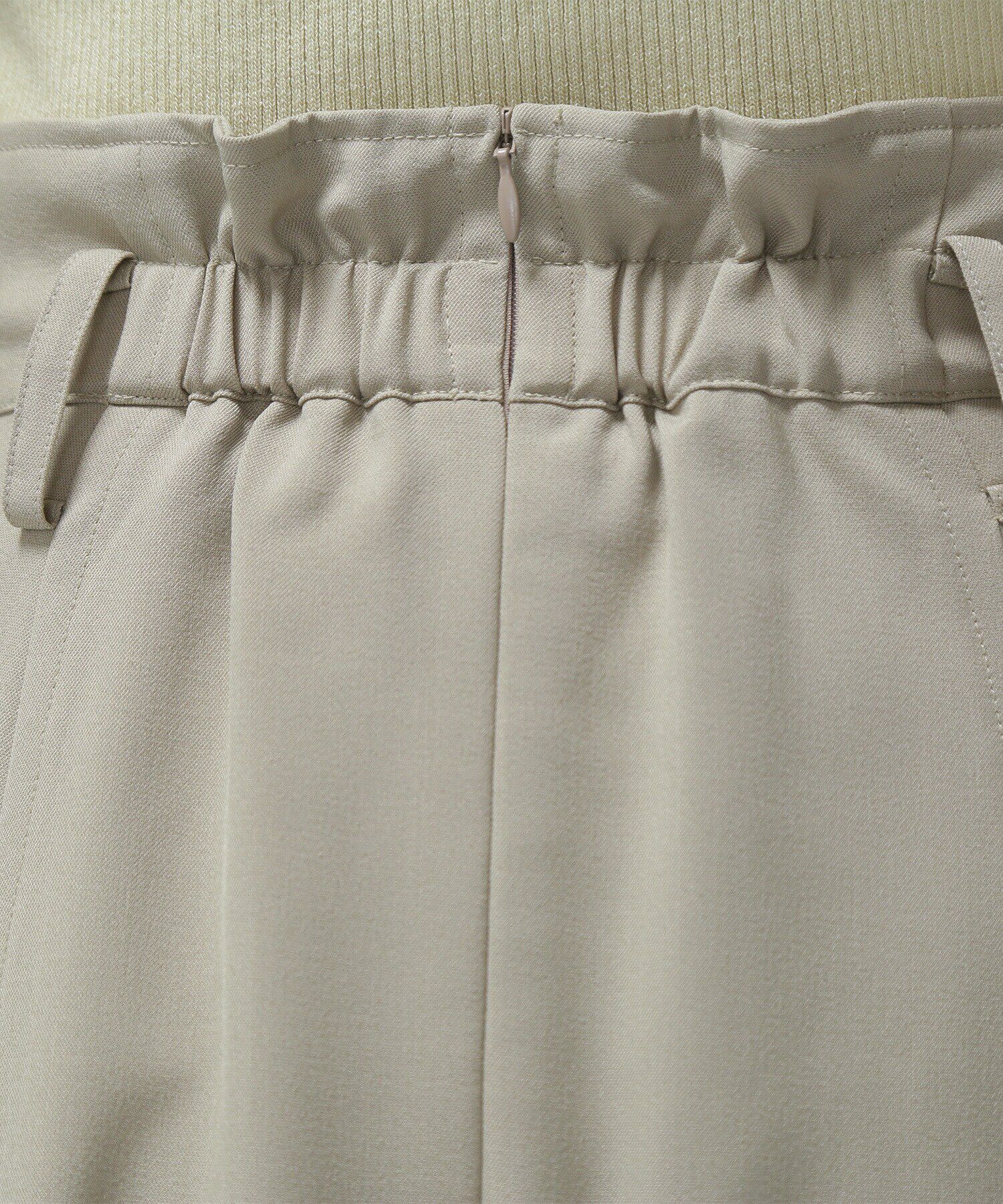  「トレンチディテールフレアスカート」|スカート|