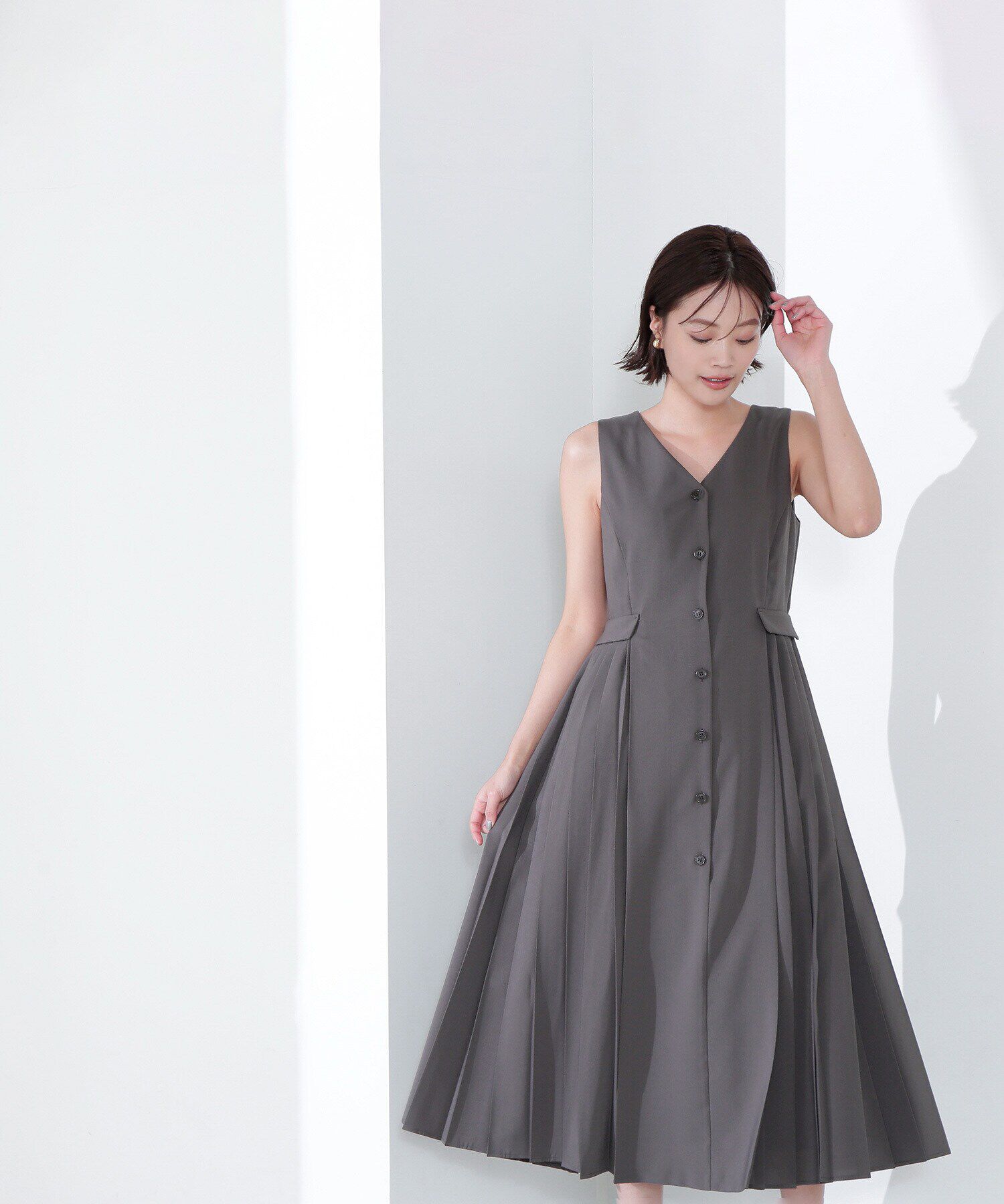  「サイドプリーツジャンスカ」|ワンピース|