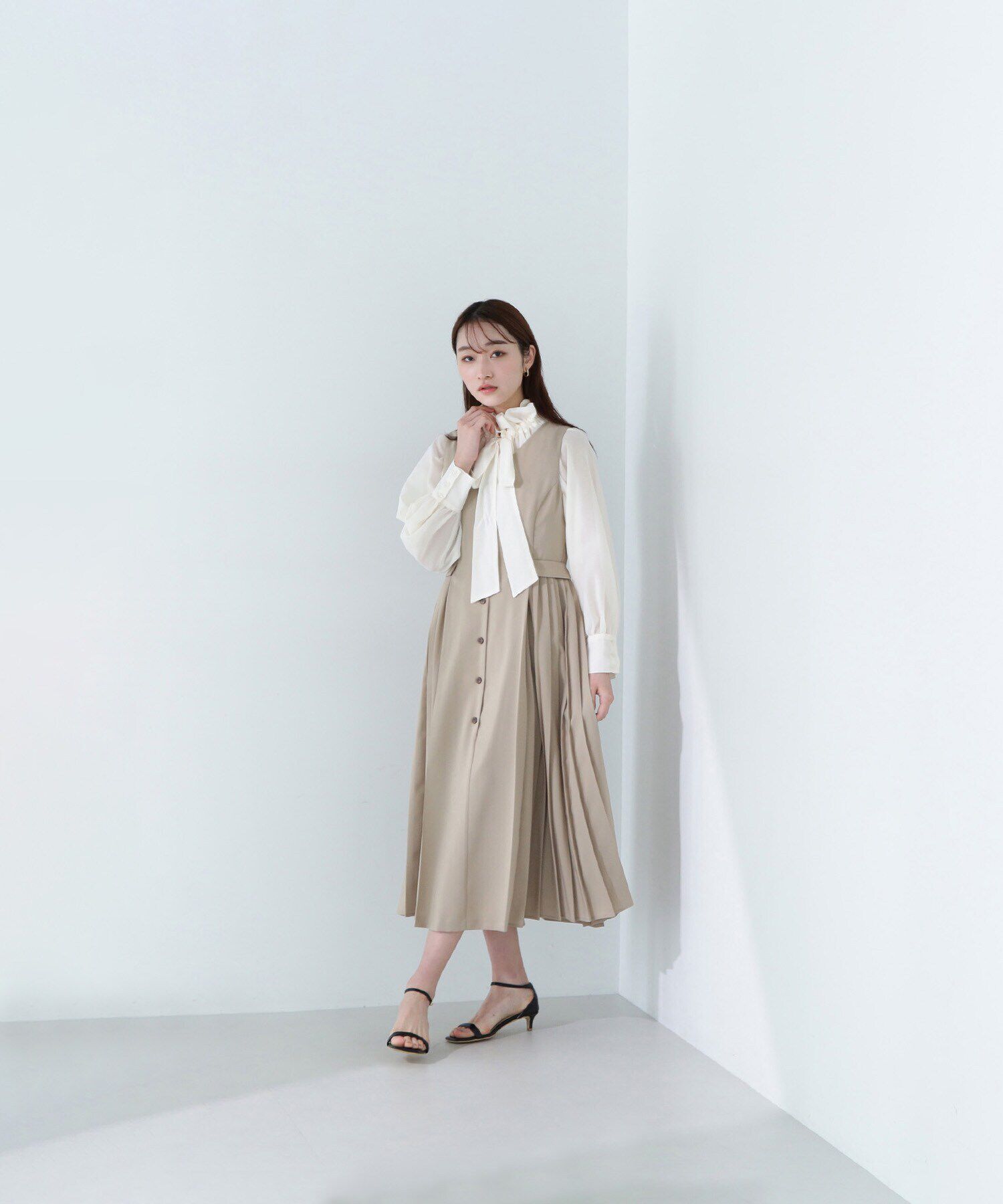  「サイドプリーツジャンスカ」|ワンピース|