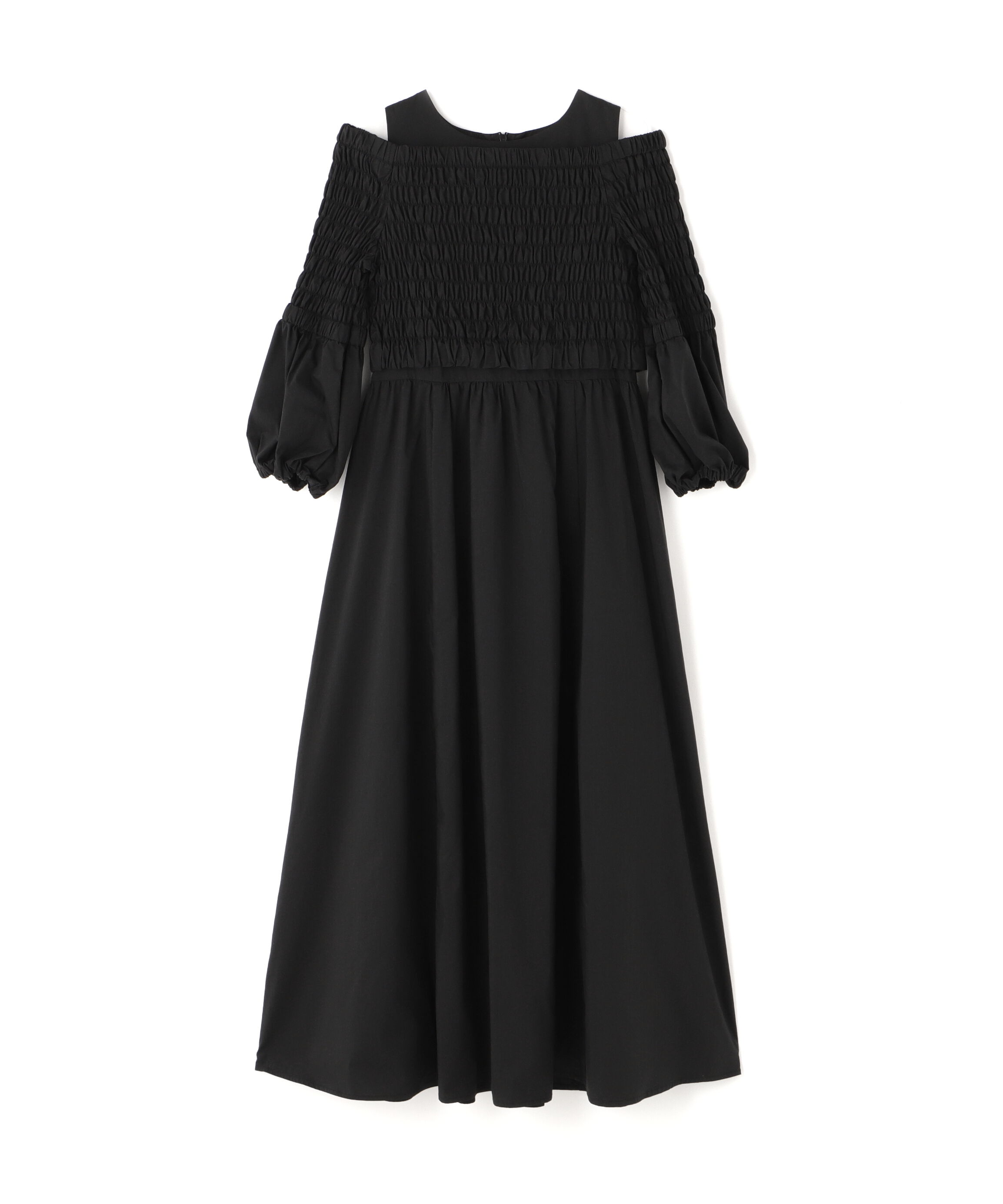  「シャーリングブラウスセットワンピース」|ワンピース|