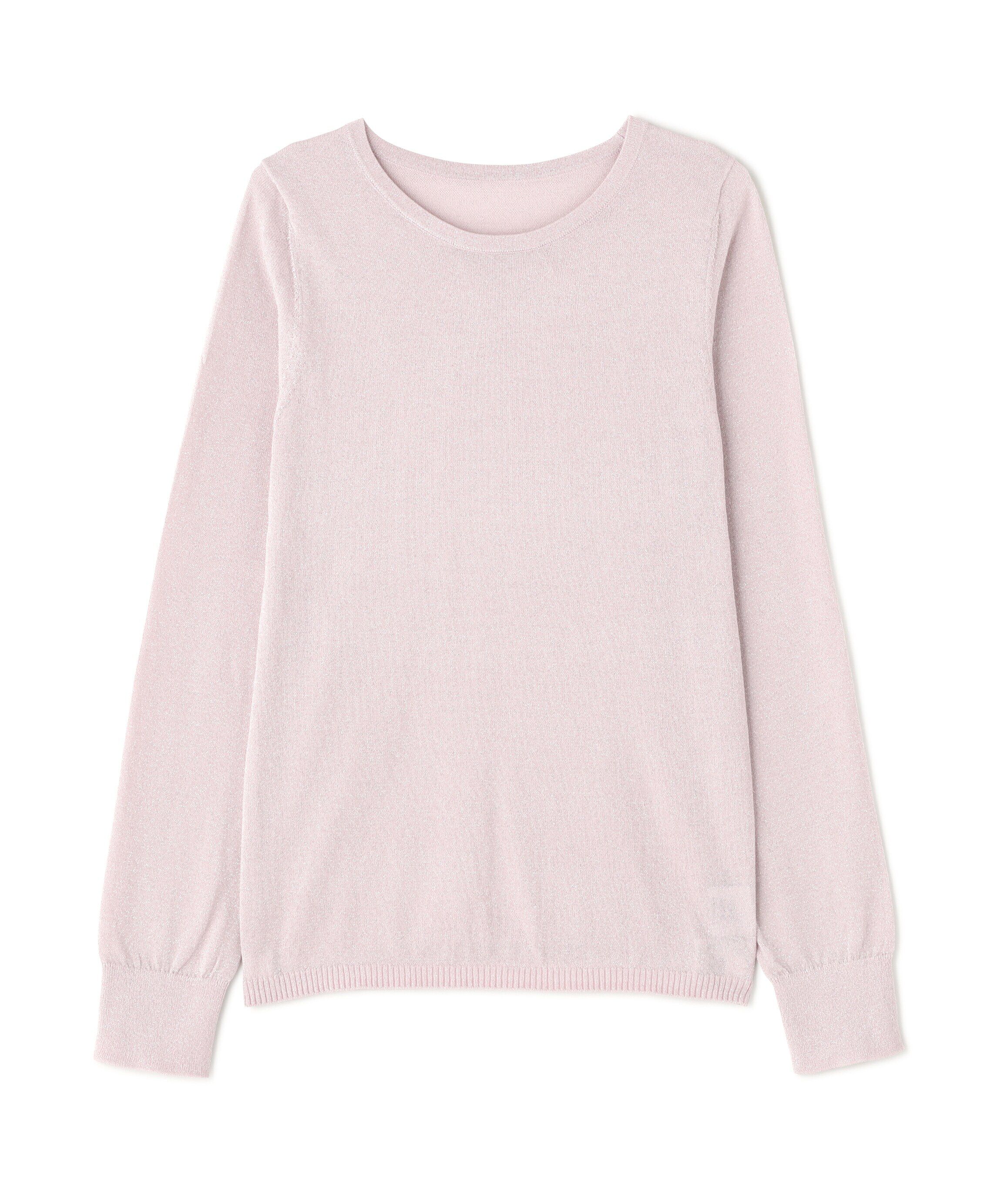  「クルーネックラメニット」|ニット・セーター|