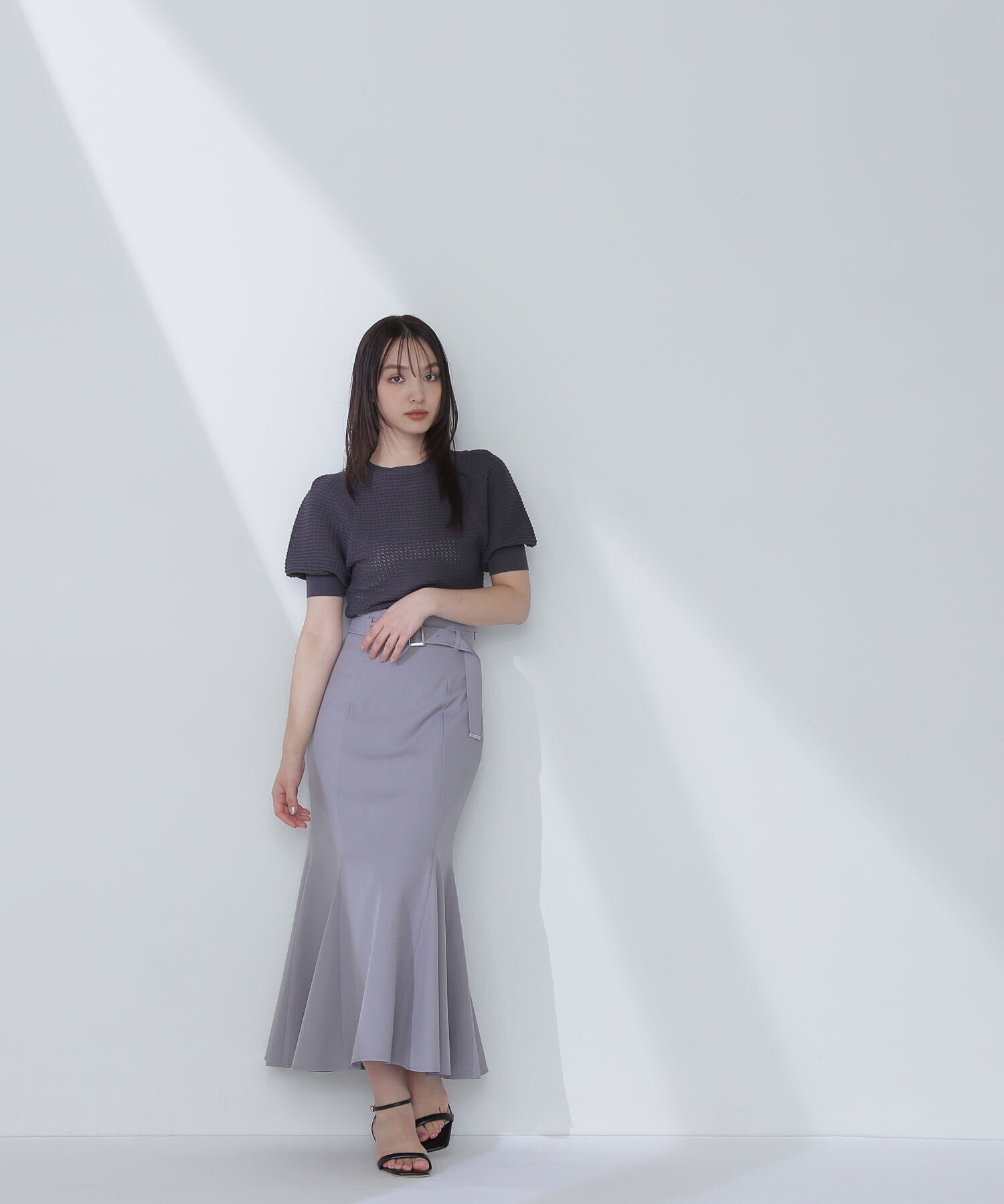  「ベルテッドマーメイドスカート」|スカート|