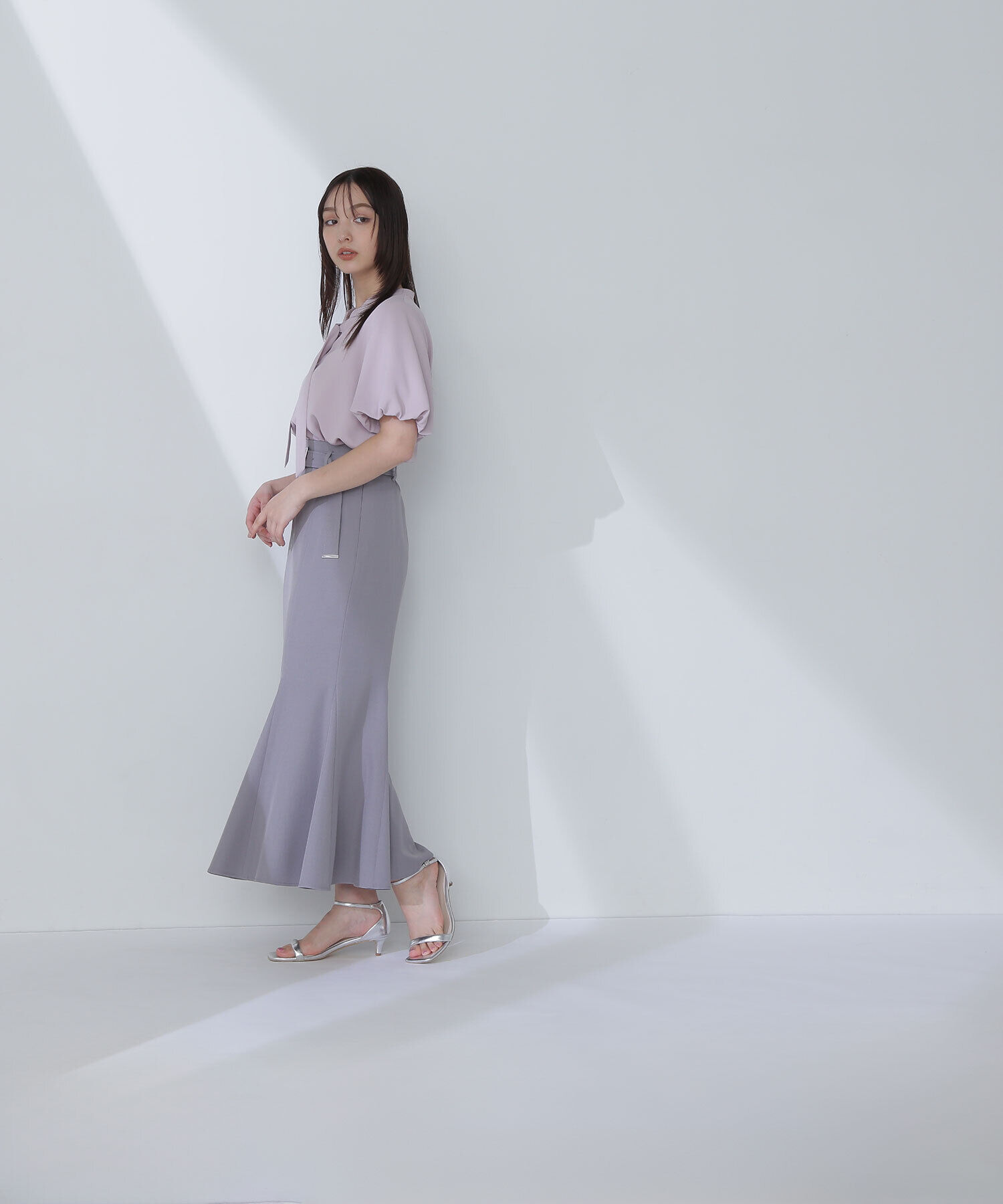  「ベルテッドマーメイドスカート」|スカート|