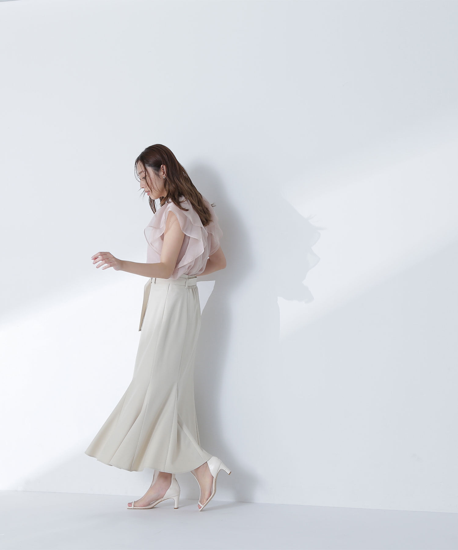  「ベルテッドマーメイドスカート」|スカート|