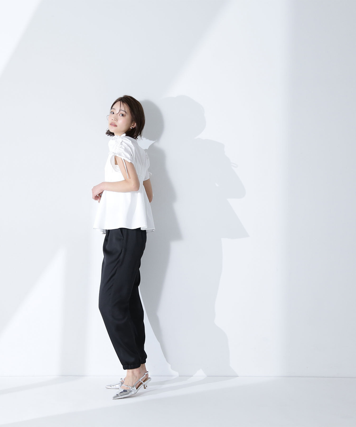  「サテンジョガーパンツ」|その他|