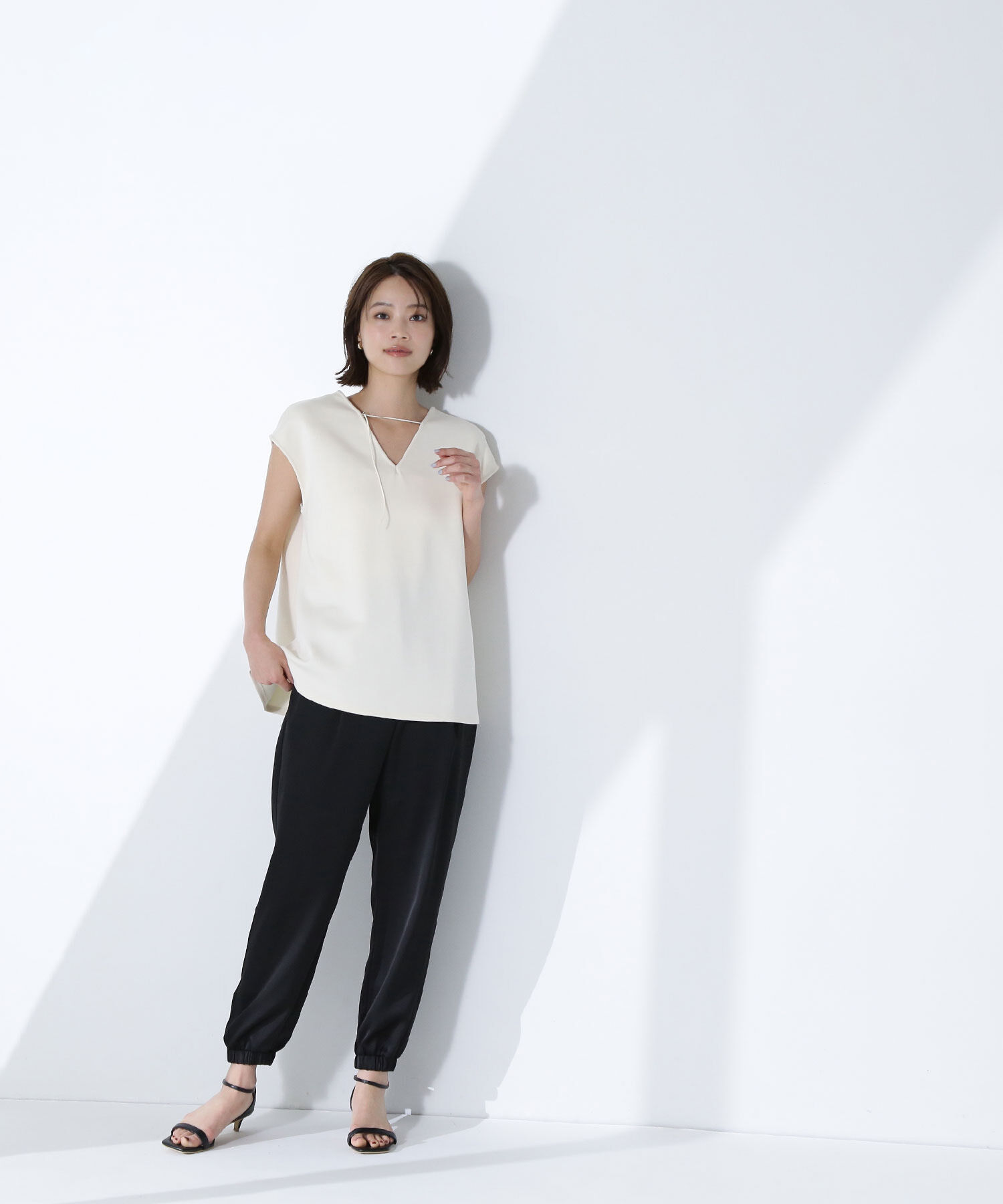  「サテンジョガーパンツ」|その他|