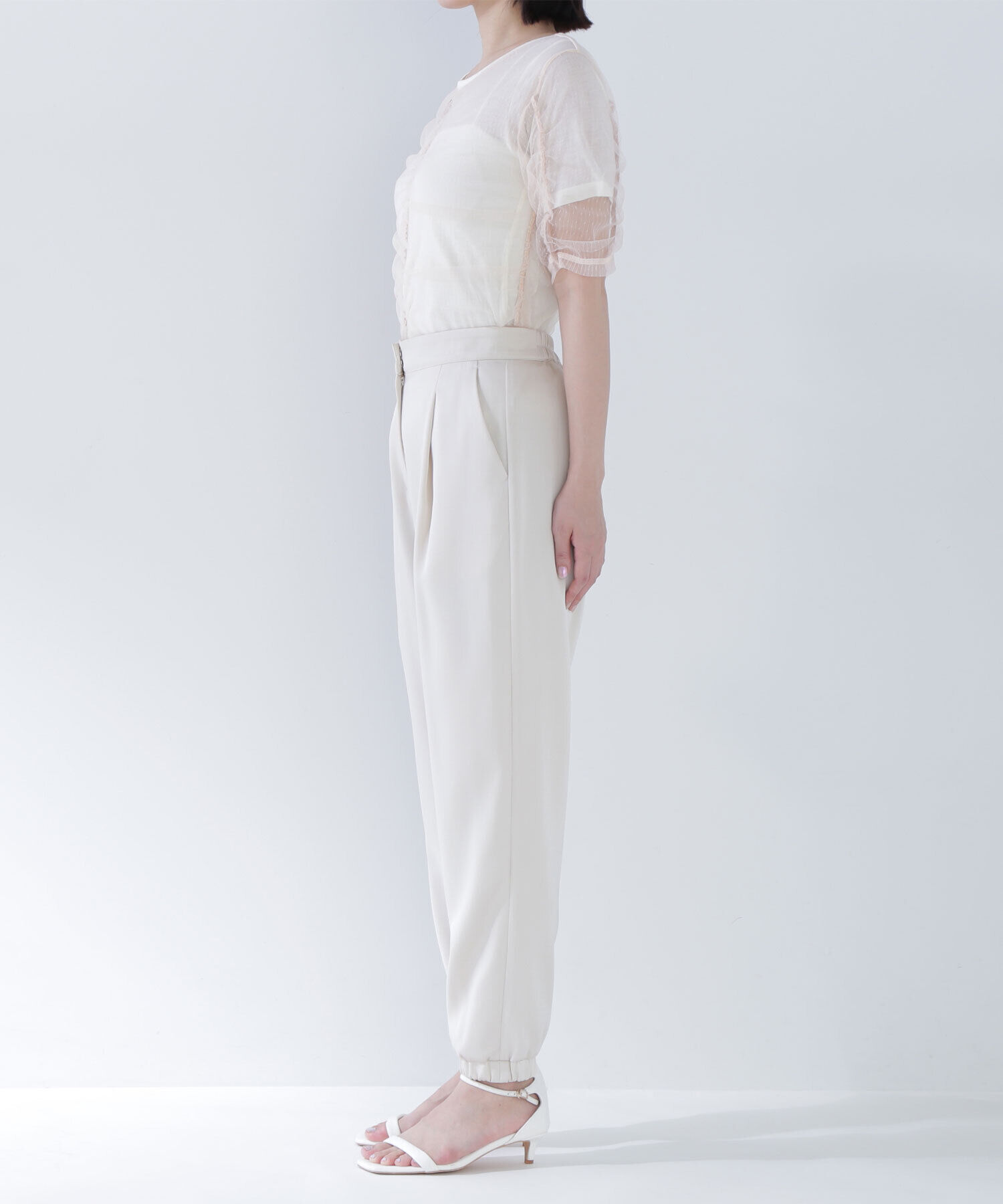  「サテンジョガーパンツ」|その他|