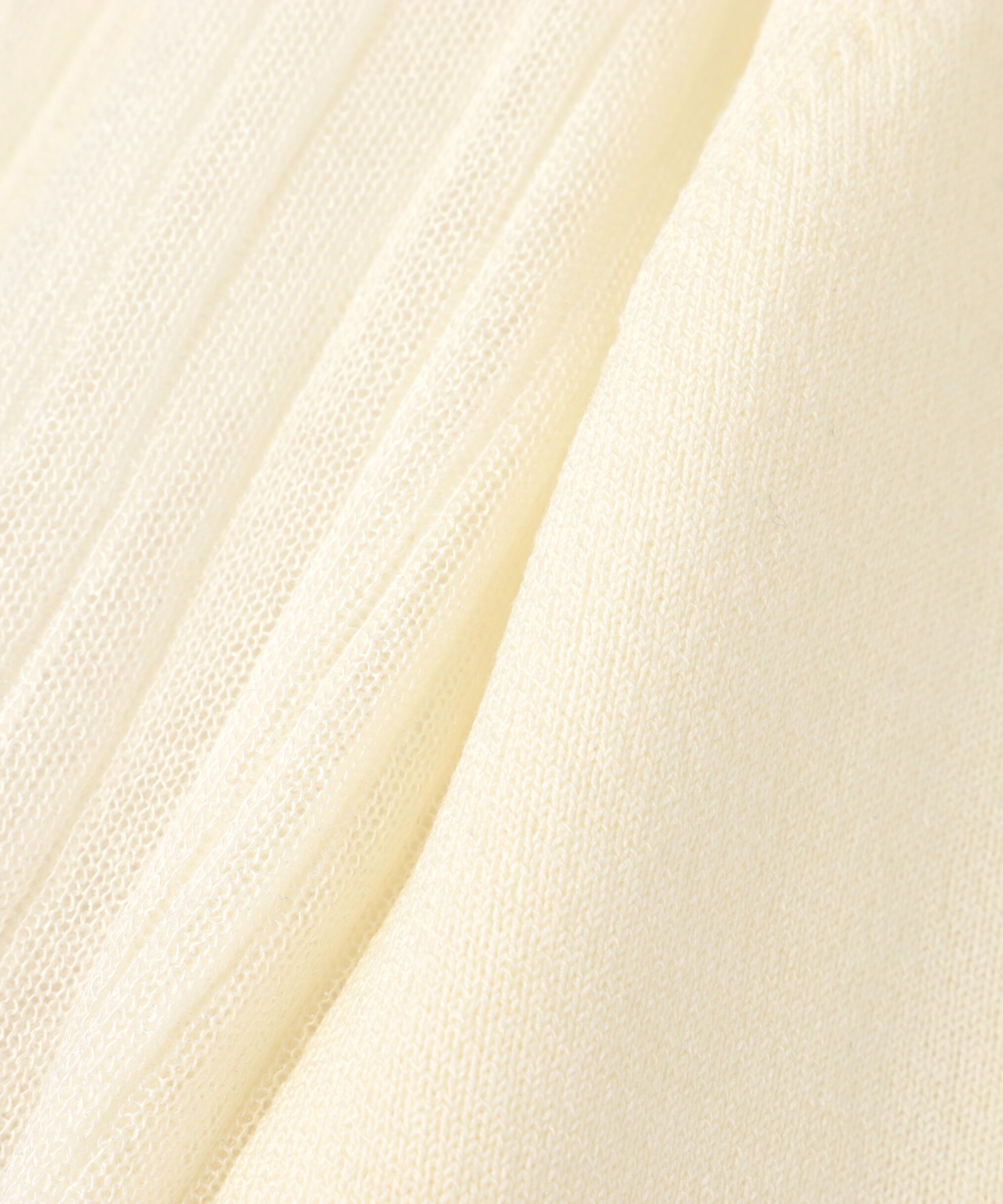  「シアーラメプリーツスリーブニット」|ニット・セーター|