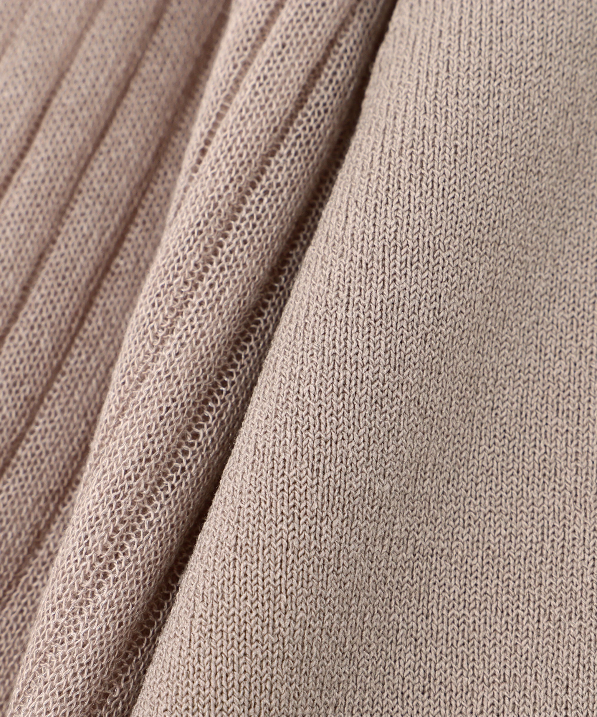  「シアーラメプリーツスリーブニット」|ニット・セーター|