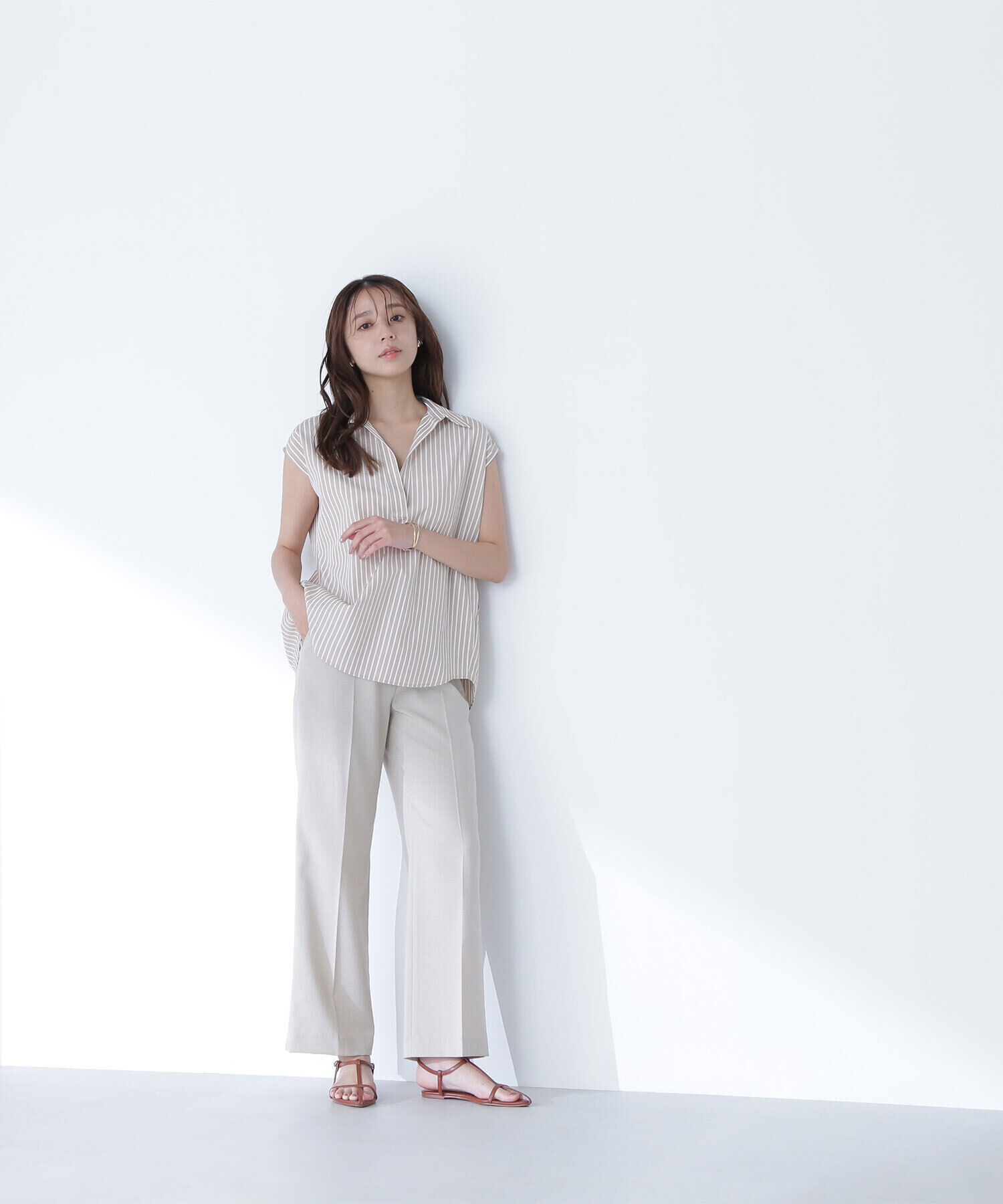  「ドライタッチストレートパンツ」|その他|