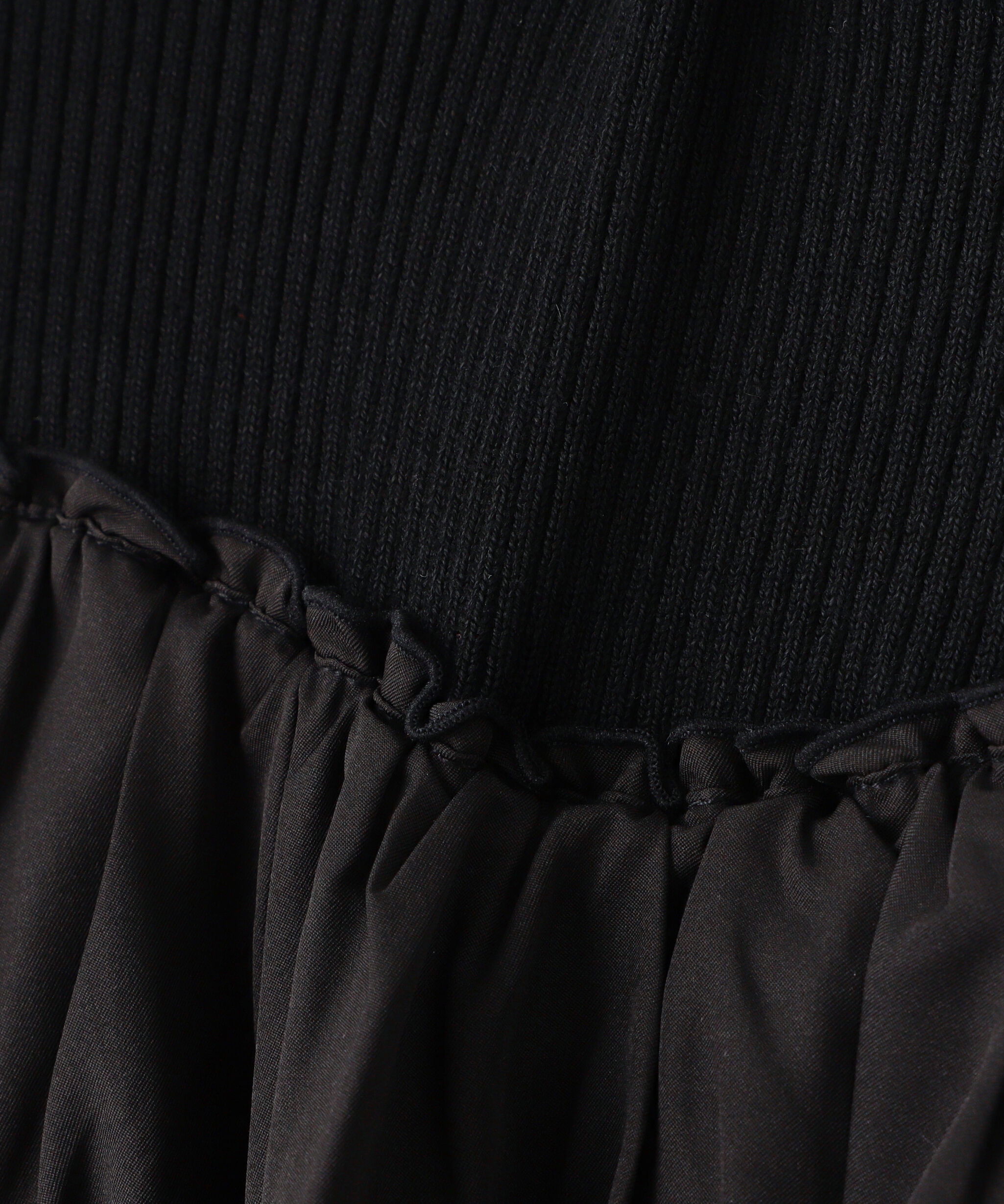  「タフタドッキングオフショルニット」|ニット・セーター|