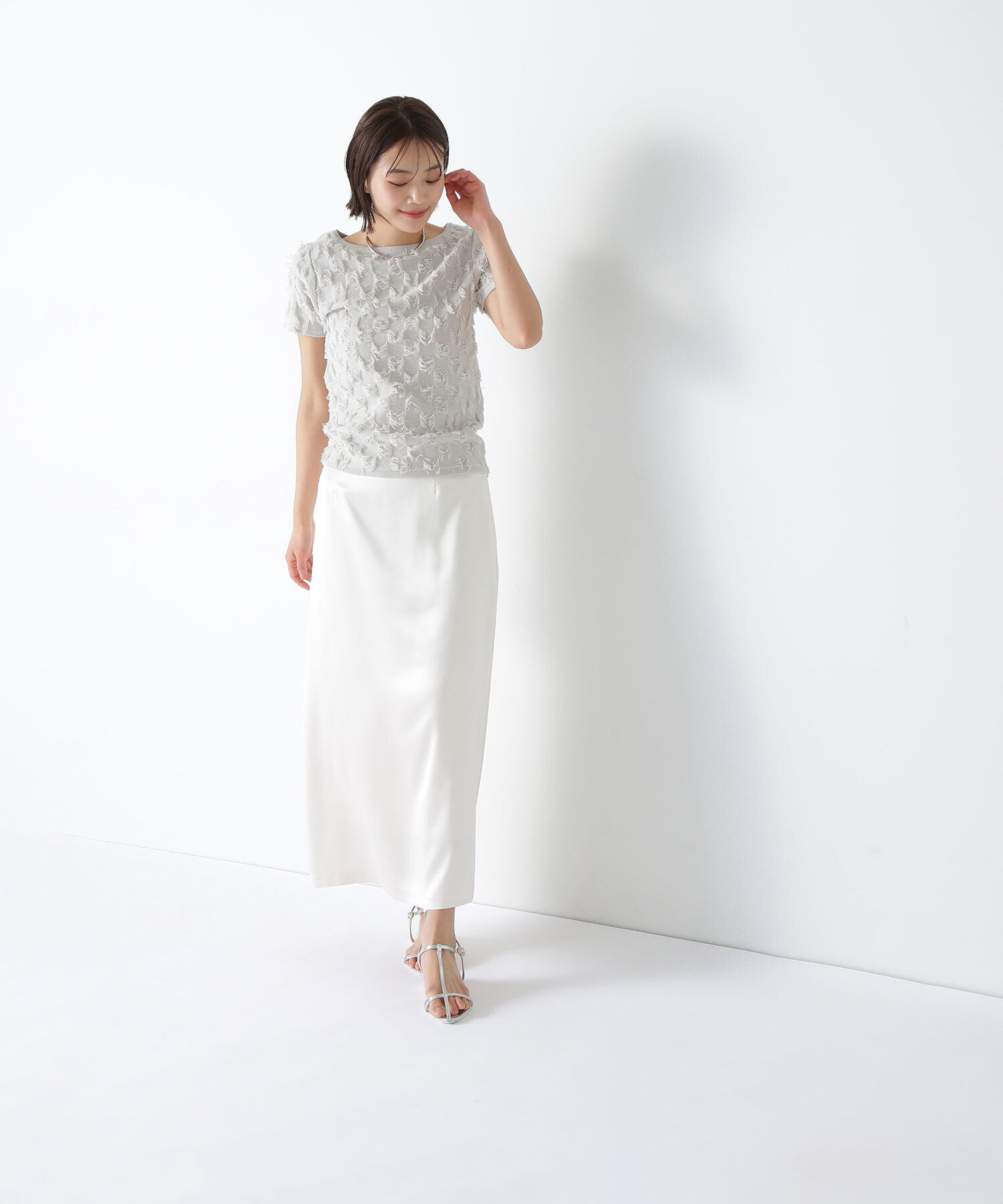  「フリンジコンパクトニット」|ニット・セーター|