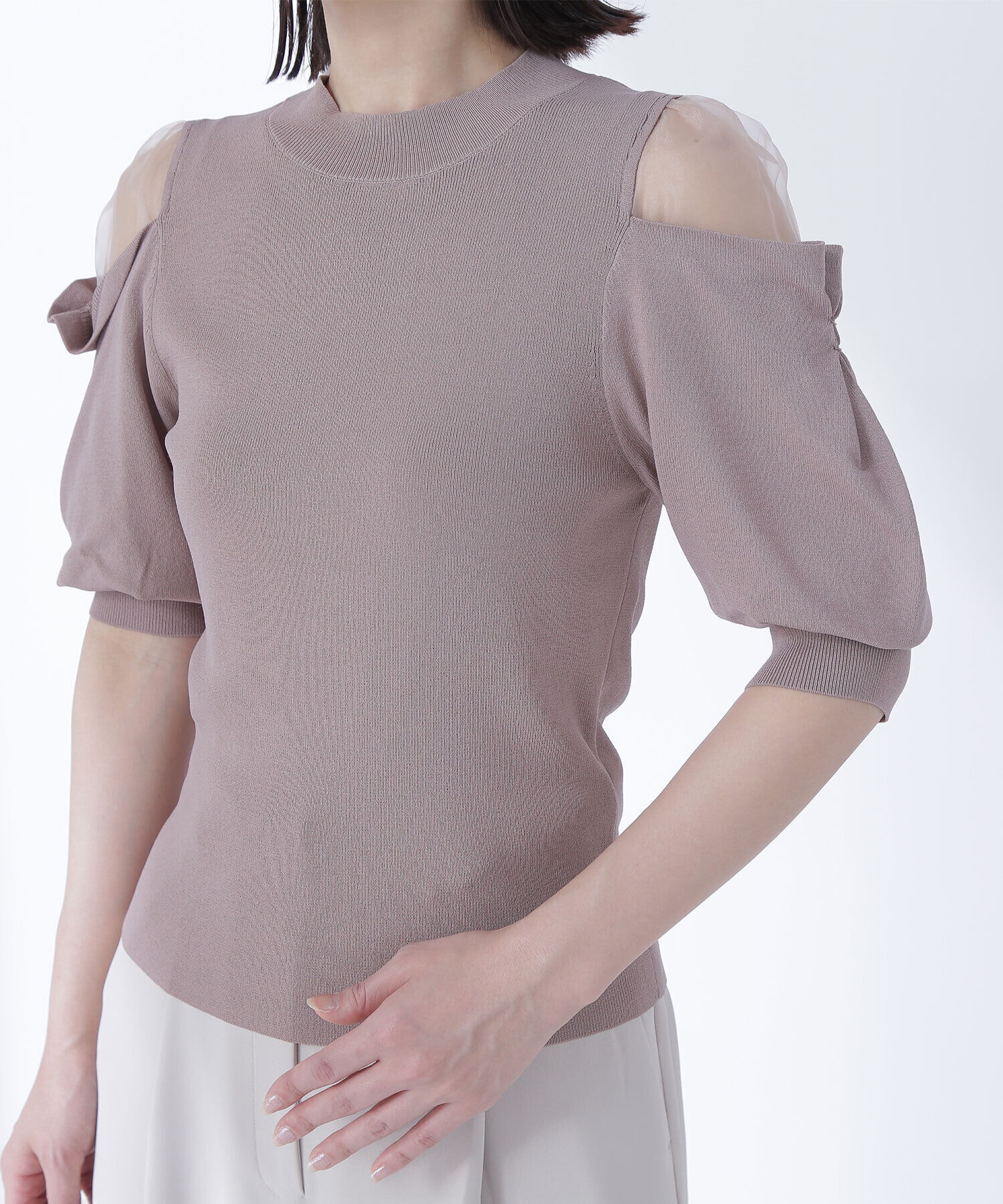  「シアータックデザインニット」|ニット・セーター|