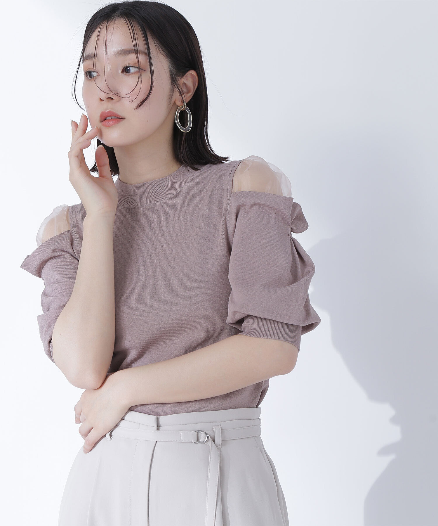  「シアータックデザインニット」|ニット・セーター|