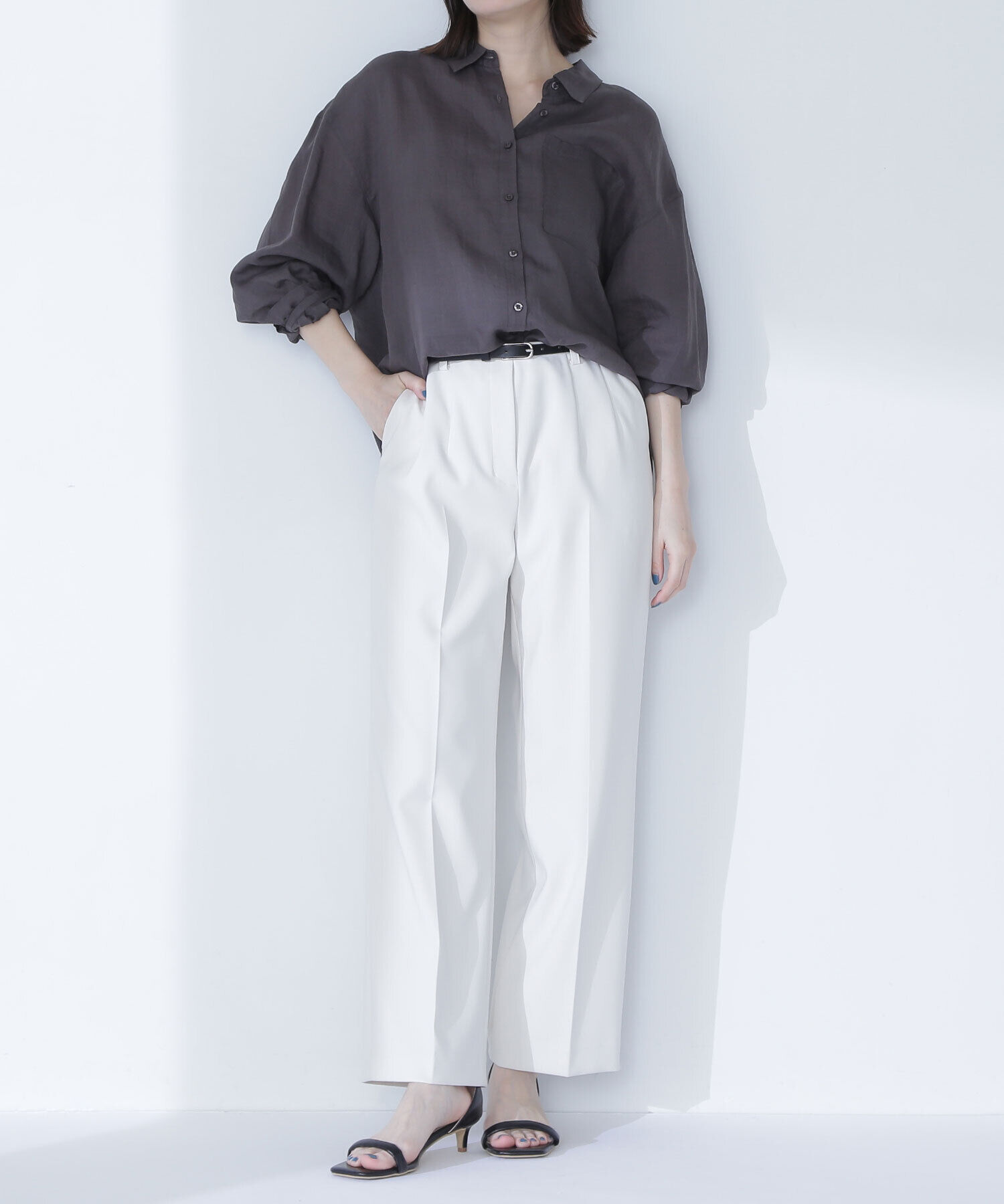  「＜骨格ストレート＞スリムストレートパンツ」|その他|