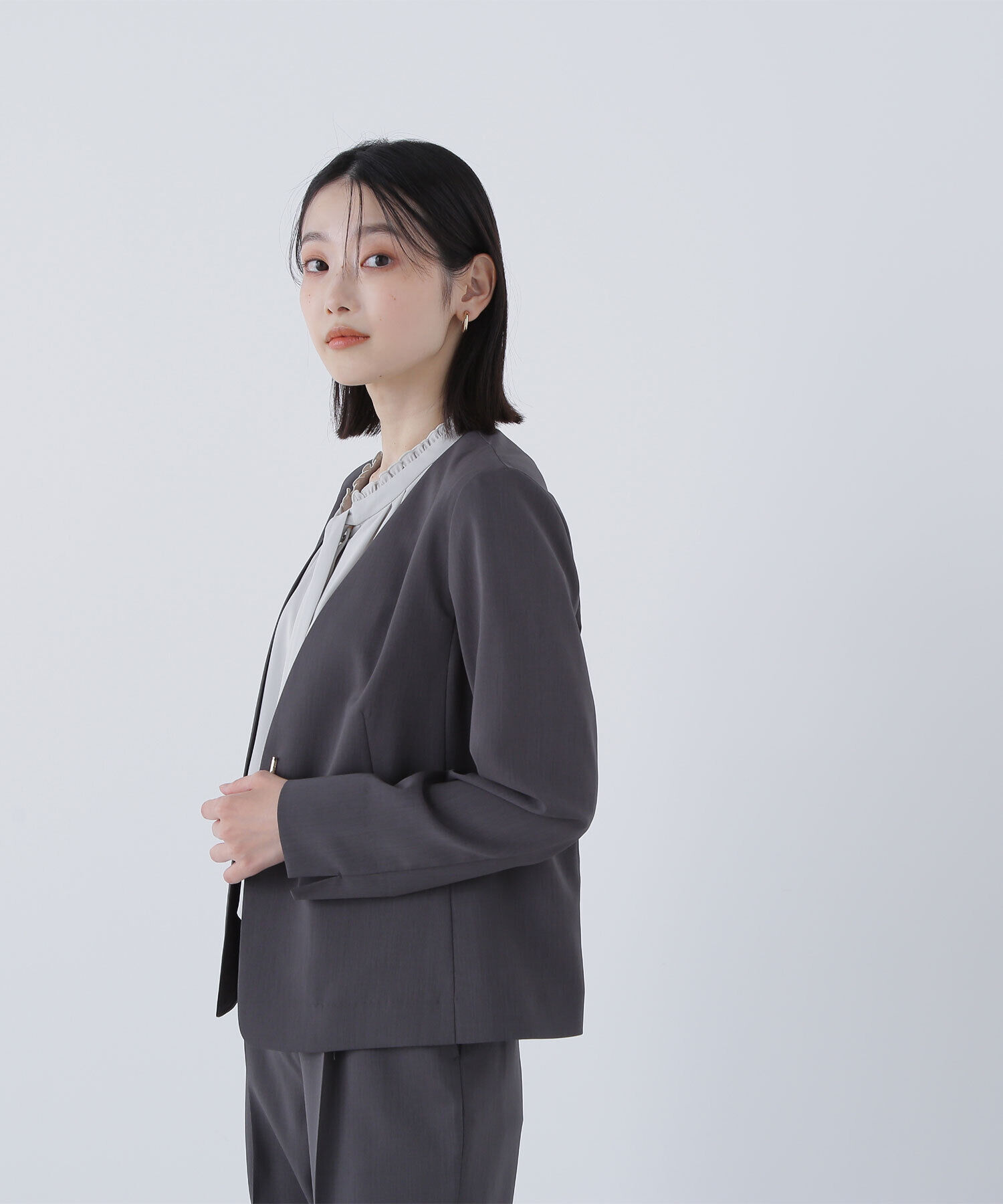  「サマードライタッチ SETUP ノーカラージャケット」|その他|