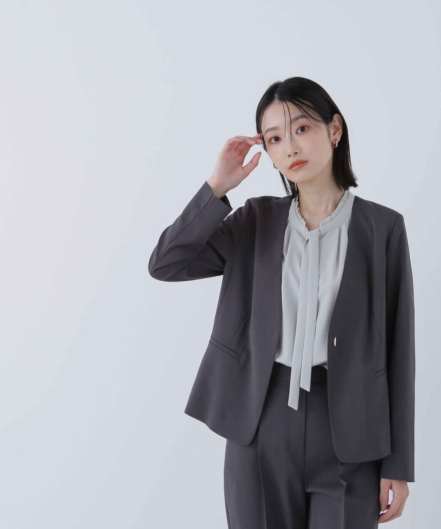  「サマードライタッチ SETUP ノーカラージャケット」|その他|