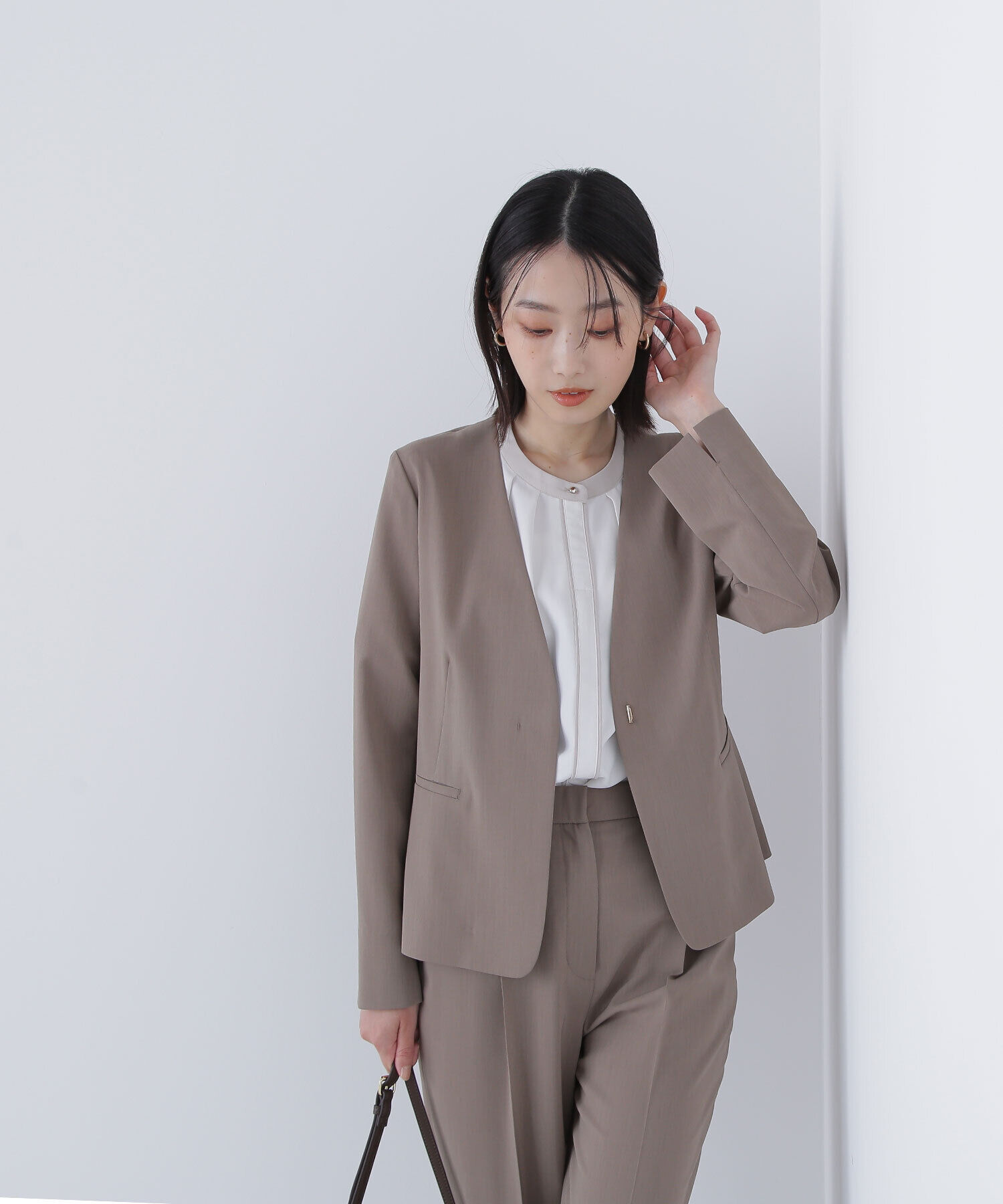  「サマードライタッチ SETUP ノーカラージャケット」|その他|