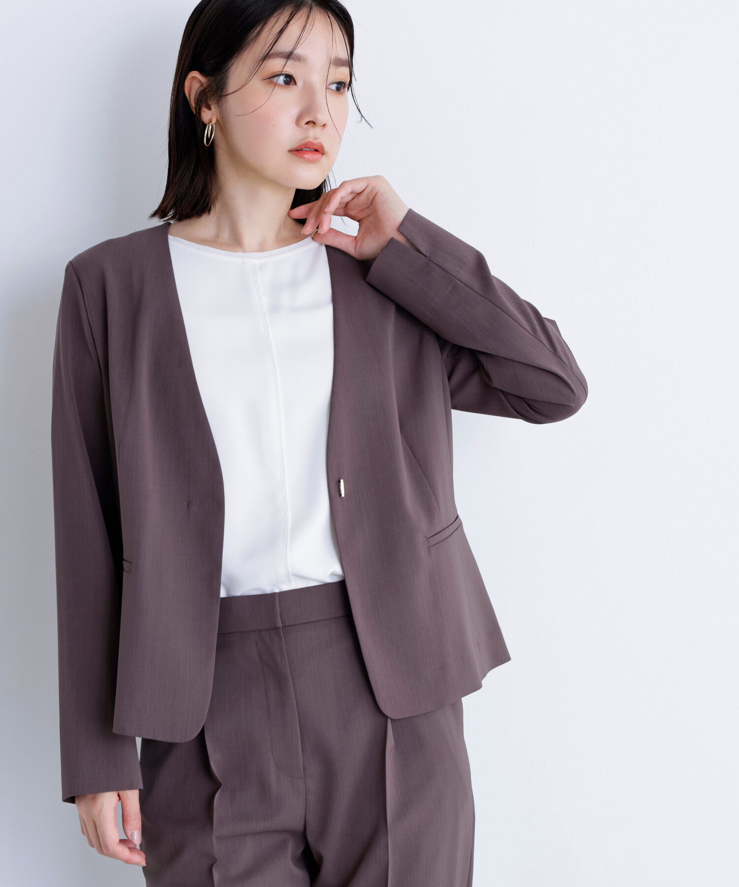  「サマードライタッチ SETUP ノーカラージャケット」|その他|