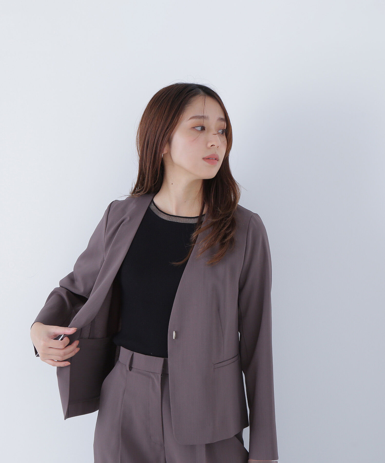  「サマードライタッチ SETUP ノーカラージャケット」|その他|