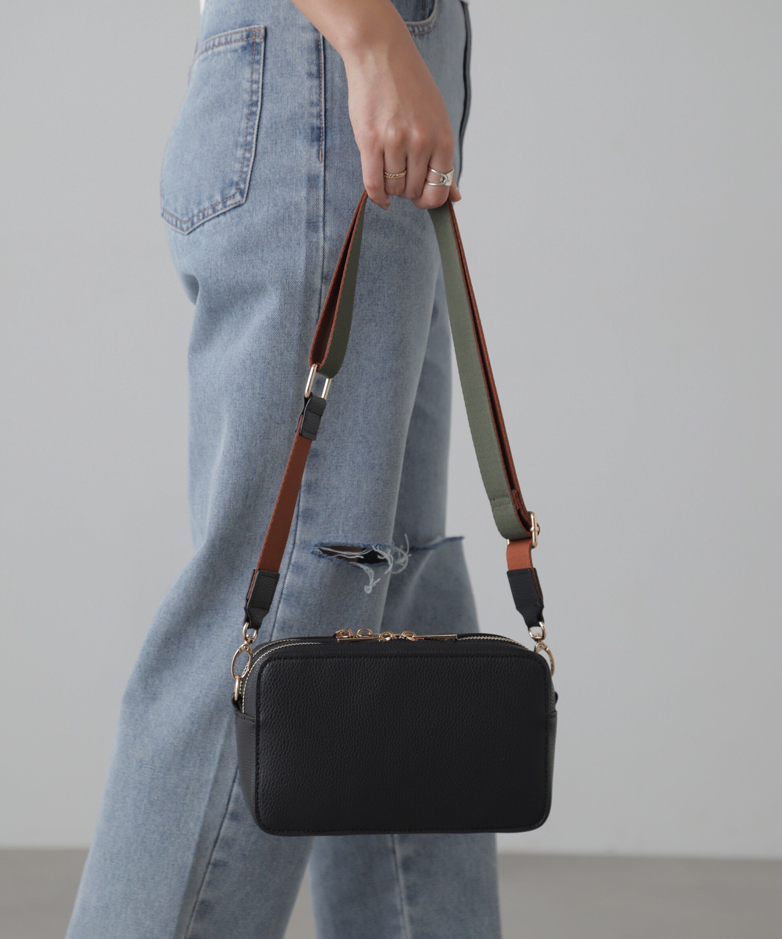  「Ｗジップバッグ」|その他|ブラック