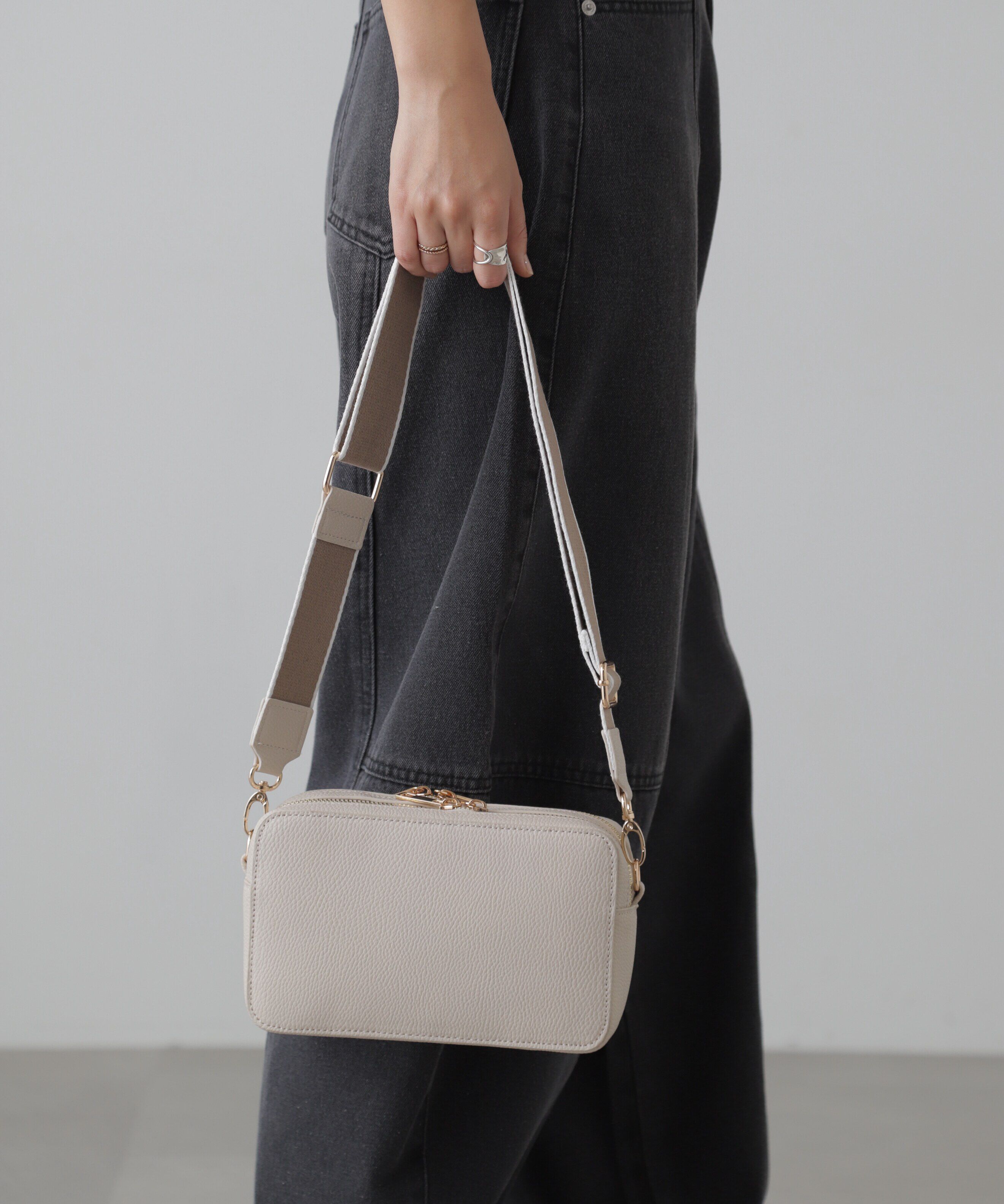  「Ｗジップバッグ」|その他|ホワイト