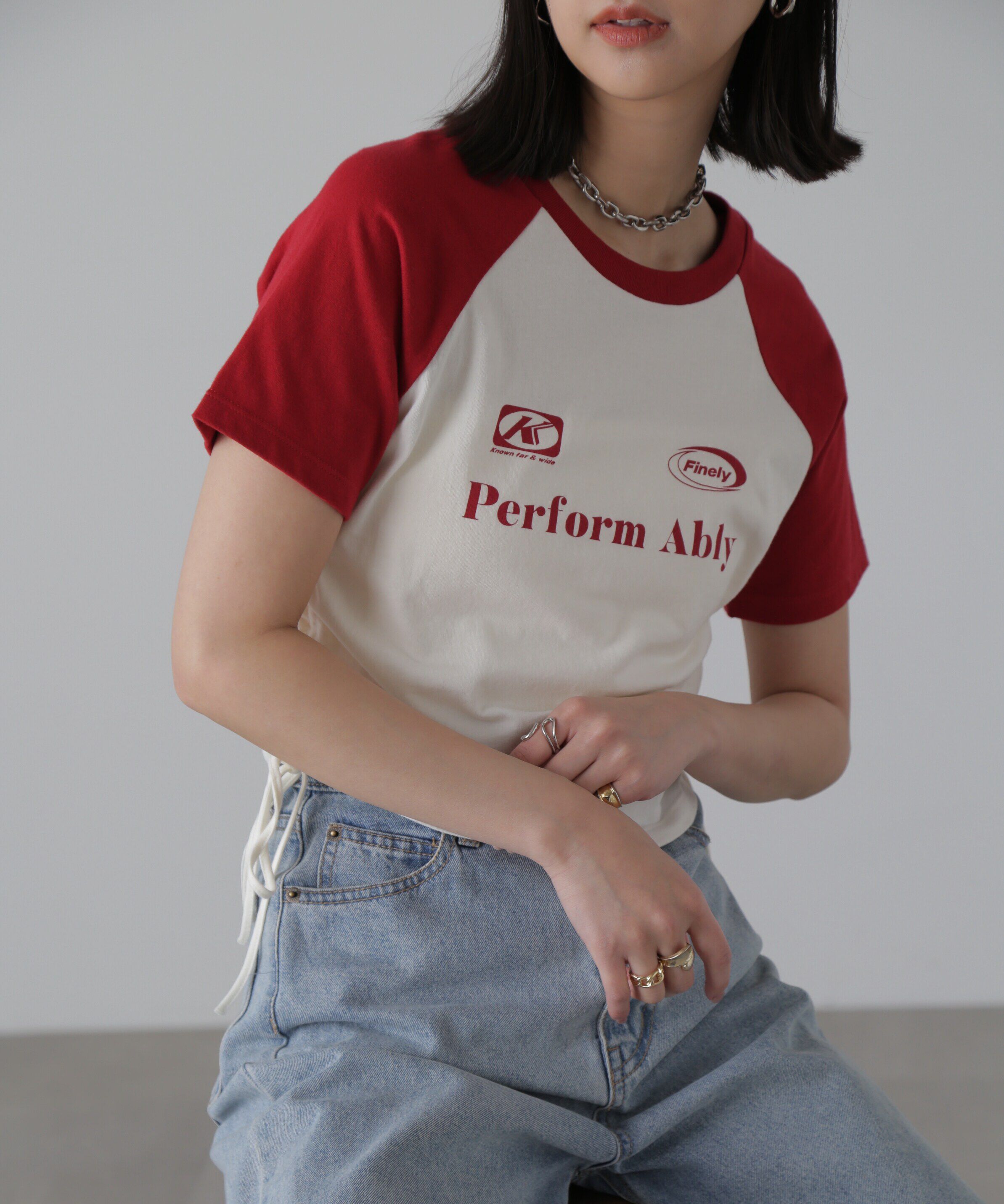  「ドロストラグランTシャツ」|Tシャツ・カットソー|