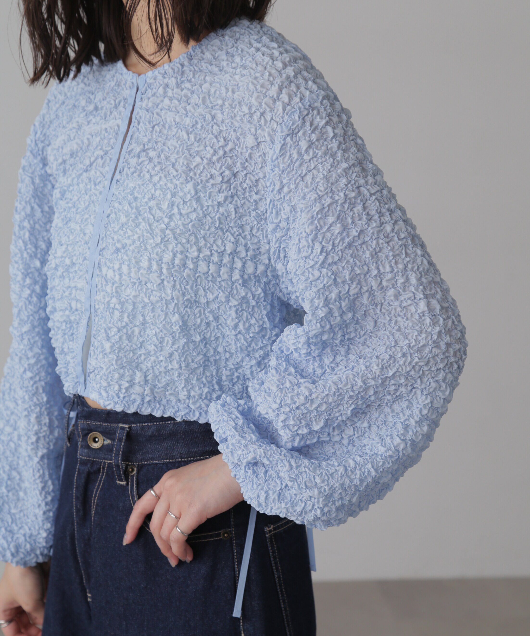  「ぽこぽこシアーブルゾン」|ブルゾン・スタジャン|