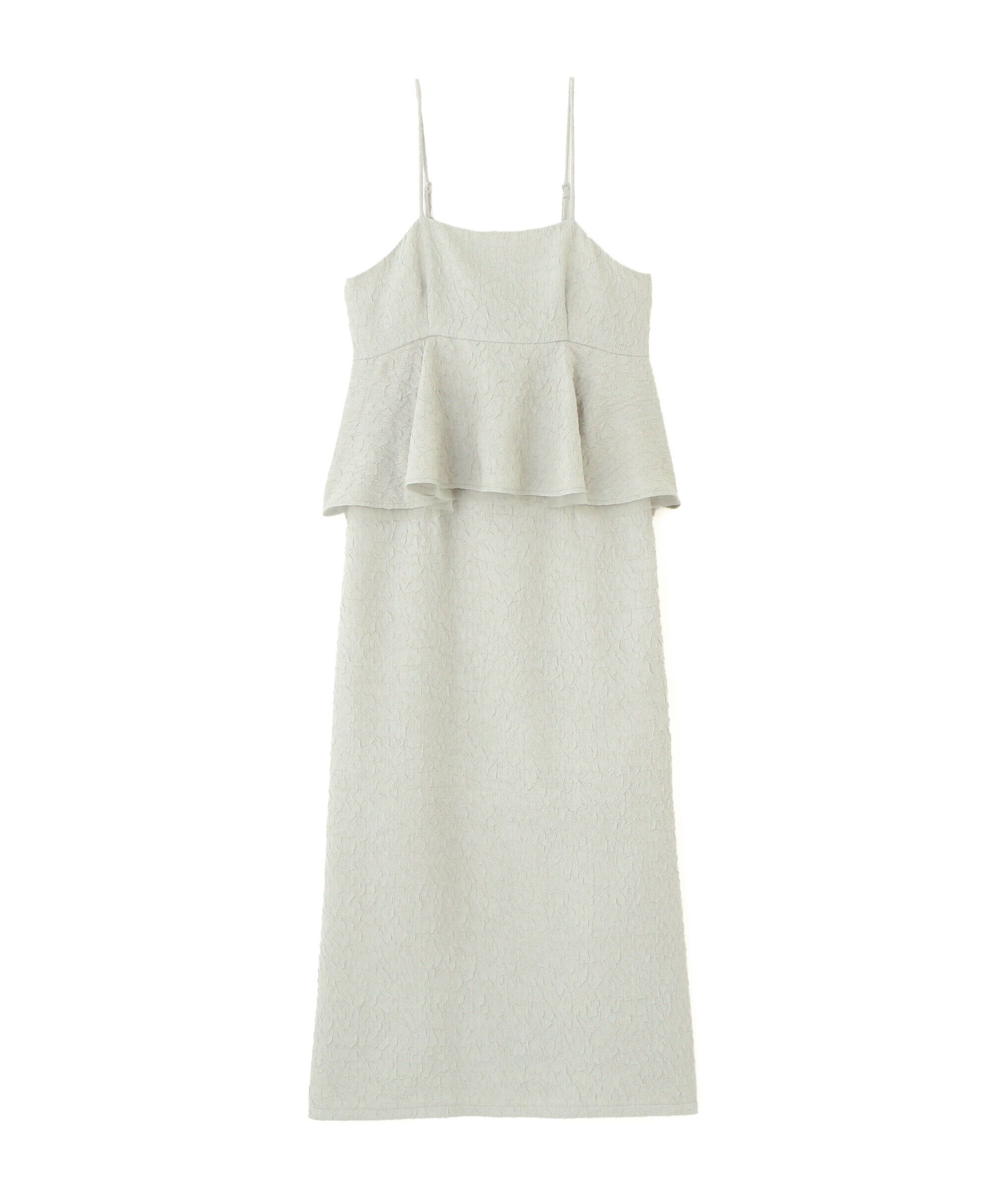  「ペプラムフリルキャミワンピース」|ワンピース|