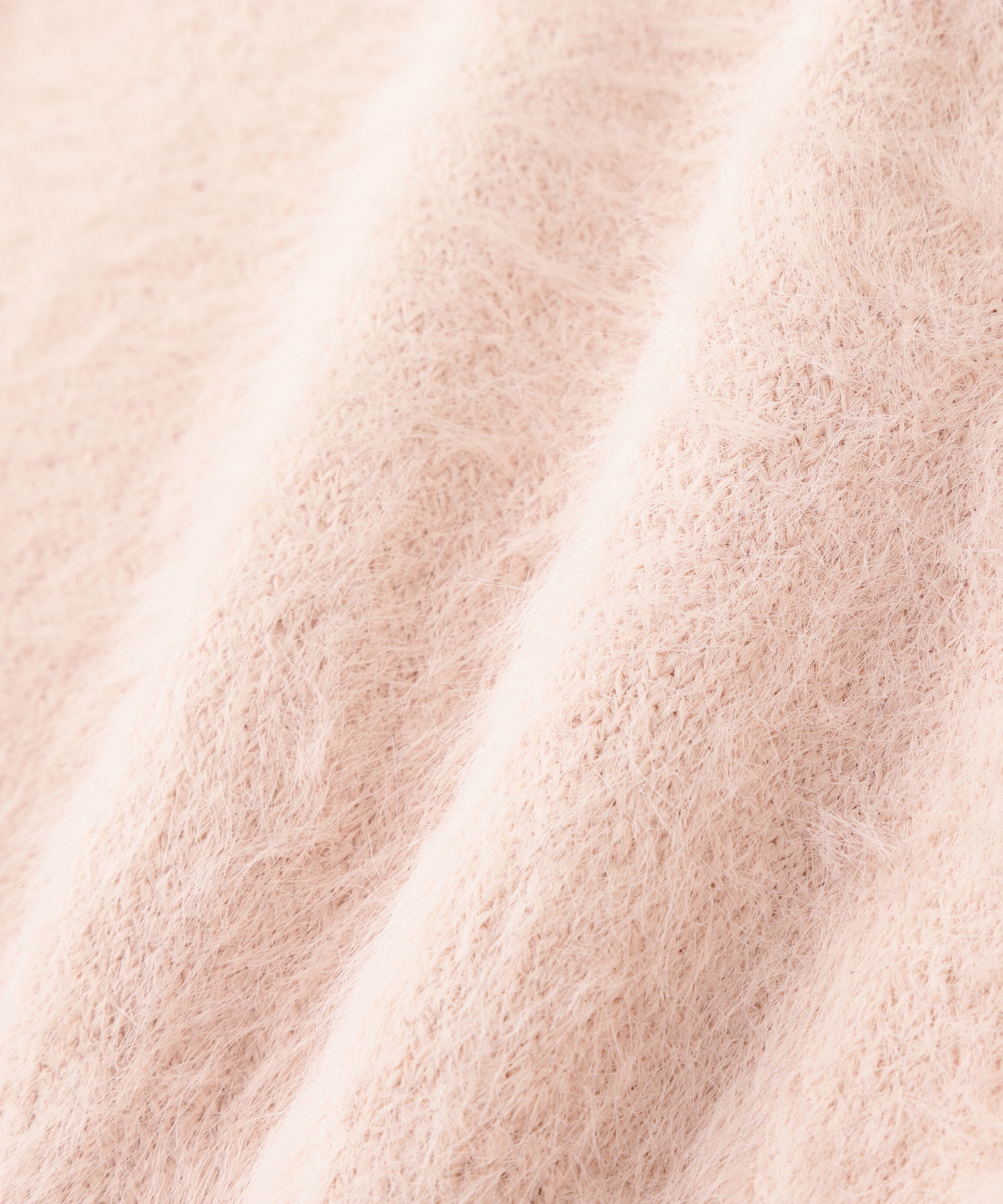  「シャギー半袖ニット」|ニット・セーター|