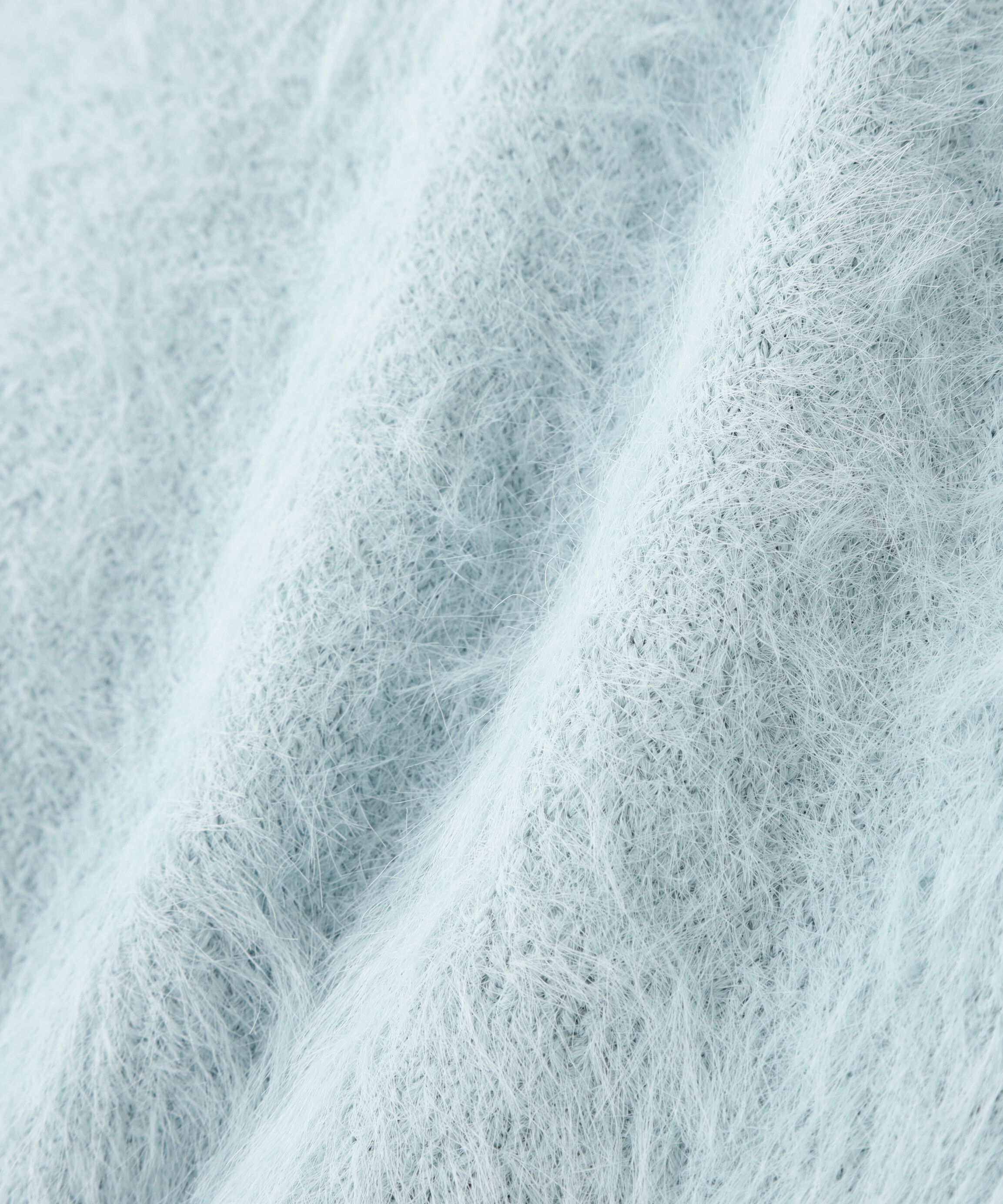  「シャギー半袖ニット」|ニット・セーター|