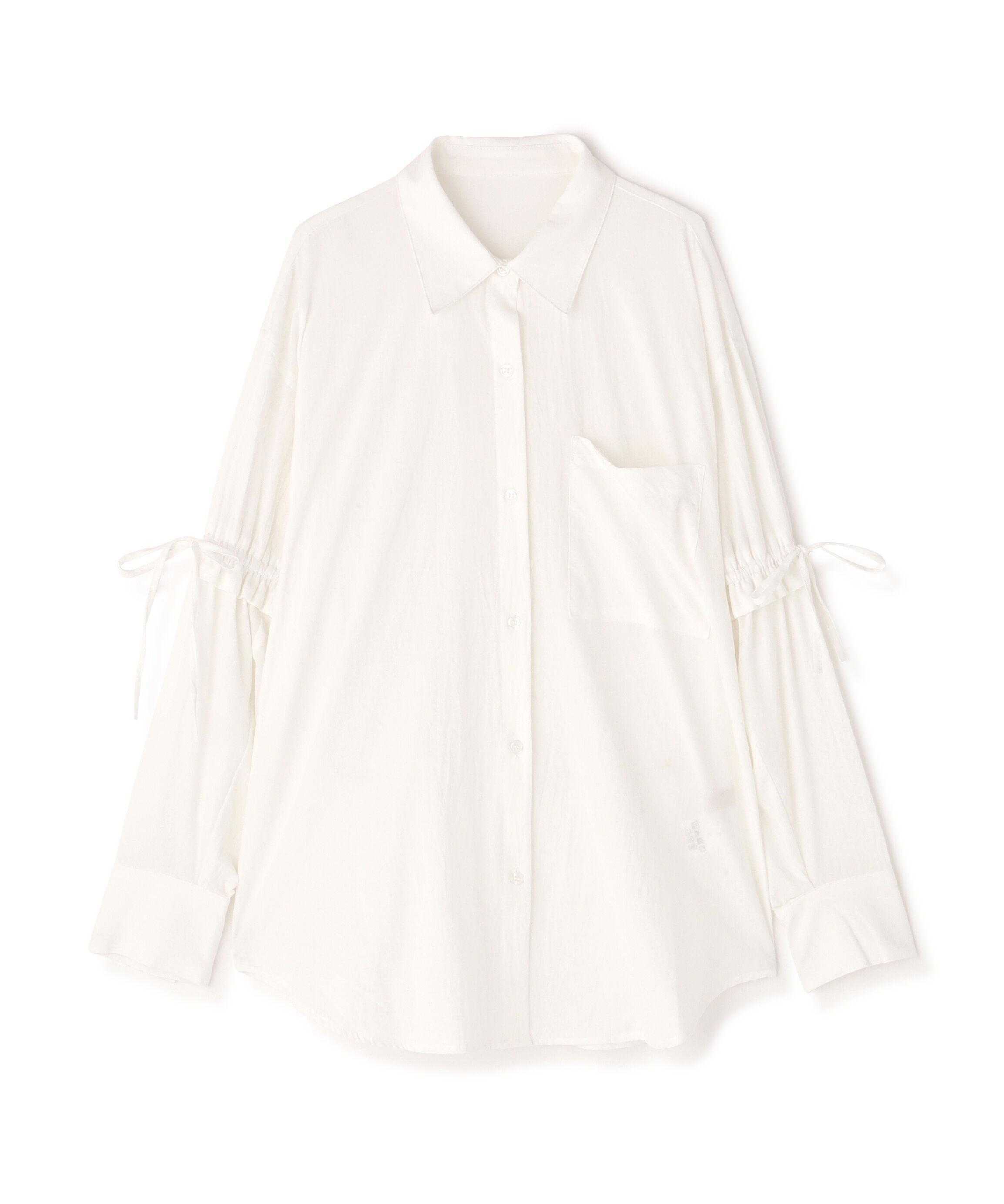  「袖ドロストオーバーシャツ」|シャツ・ブラウス|