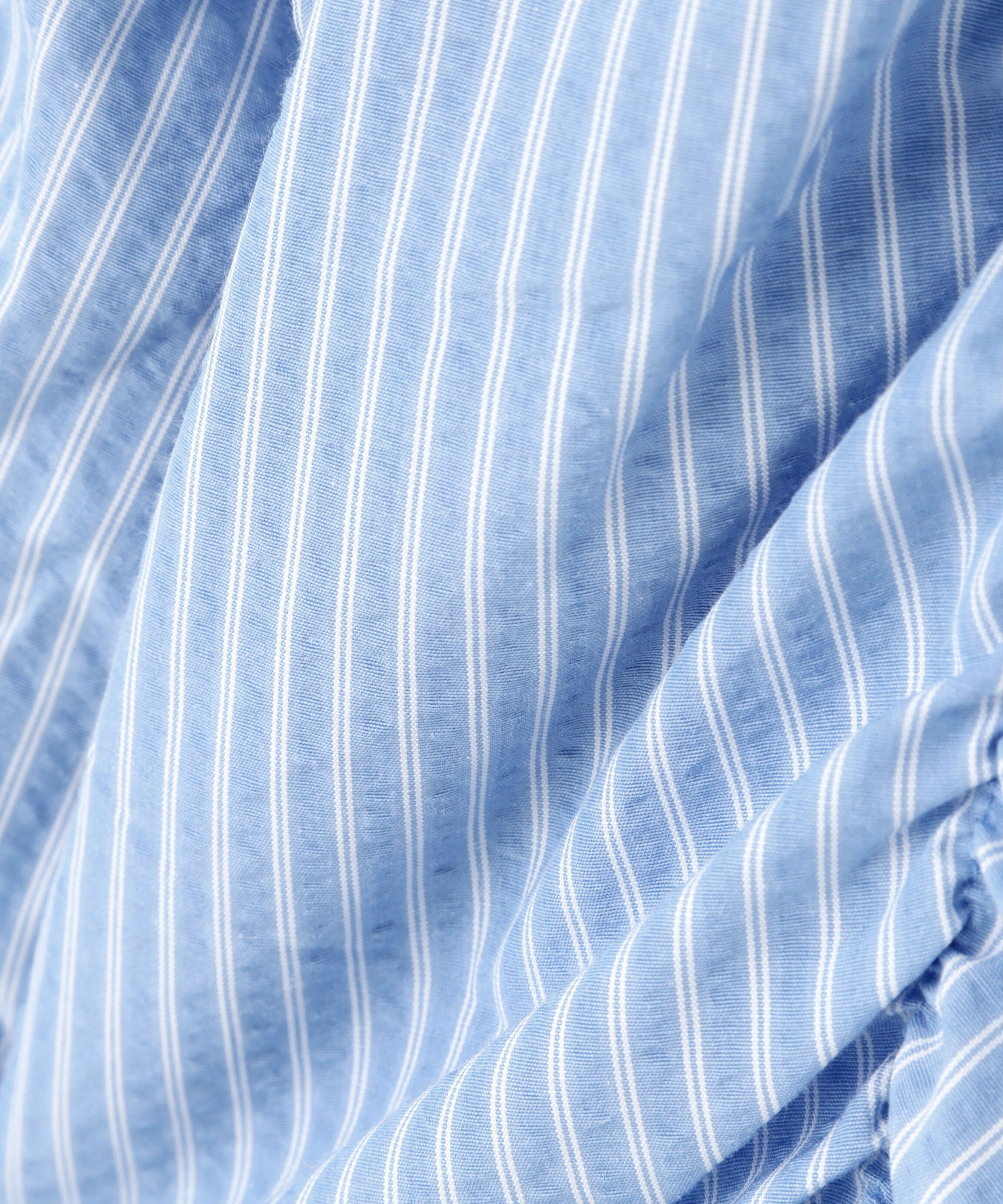  「シャーリングストライプシャツ」|シャツ・ブラウス|