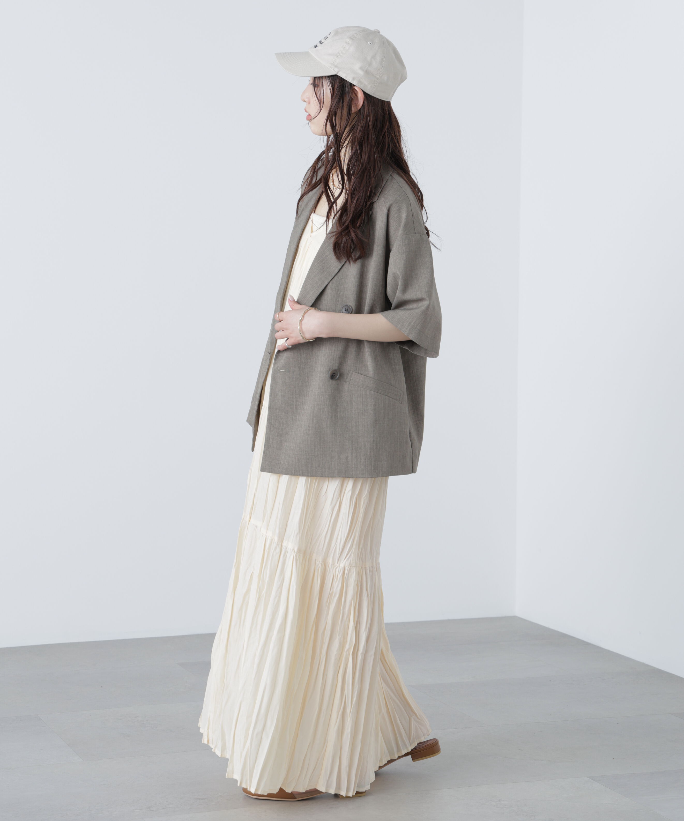  「半袖オーバーサイズジャケット」|その他|