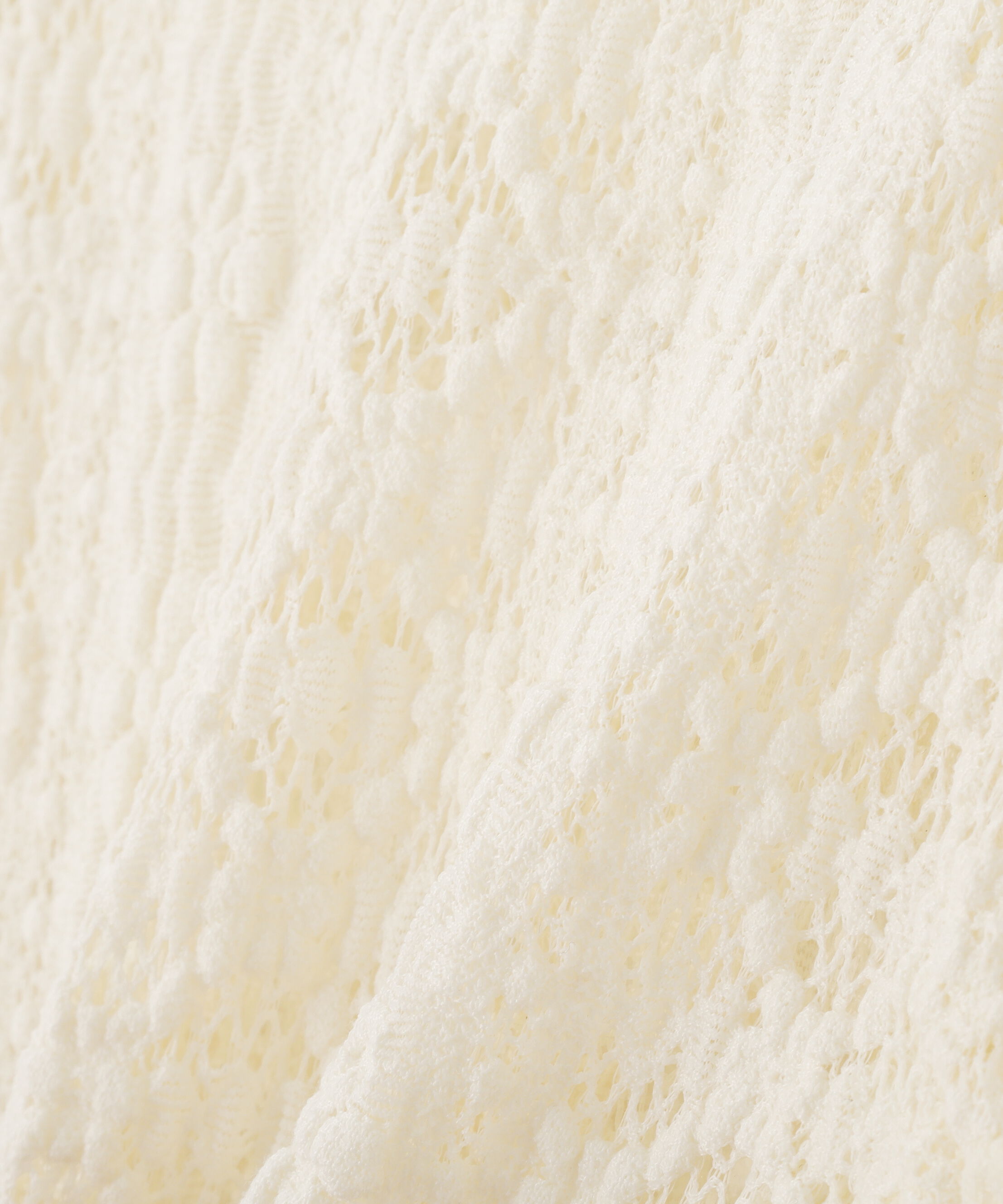  「ストレッチレースドロストトップス」|シャツ・ブラウス|