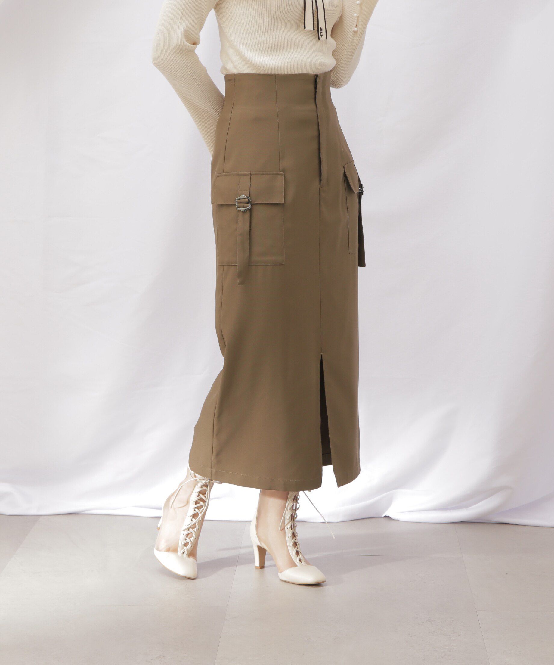  「◇カーゴタイトスカート」|スカート|