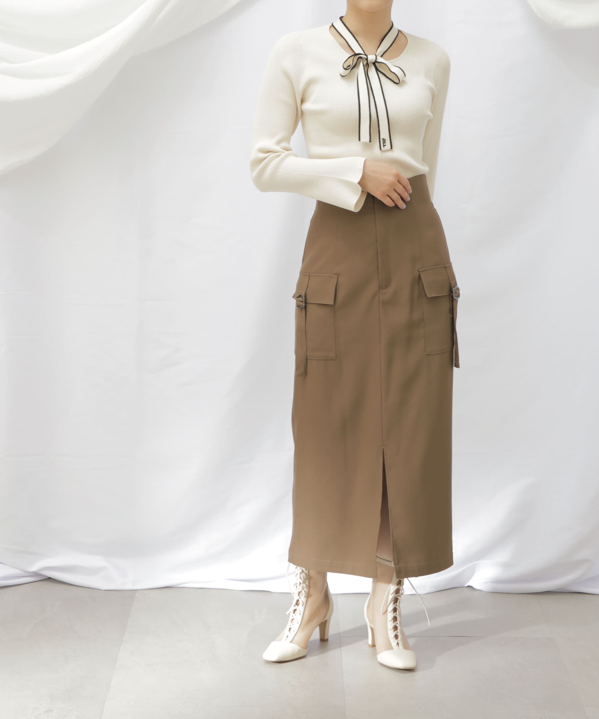  「◇カーゴタイトスカート」|スカート|