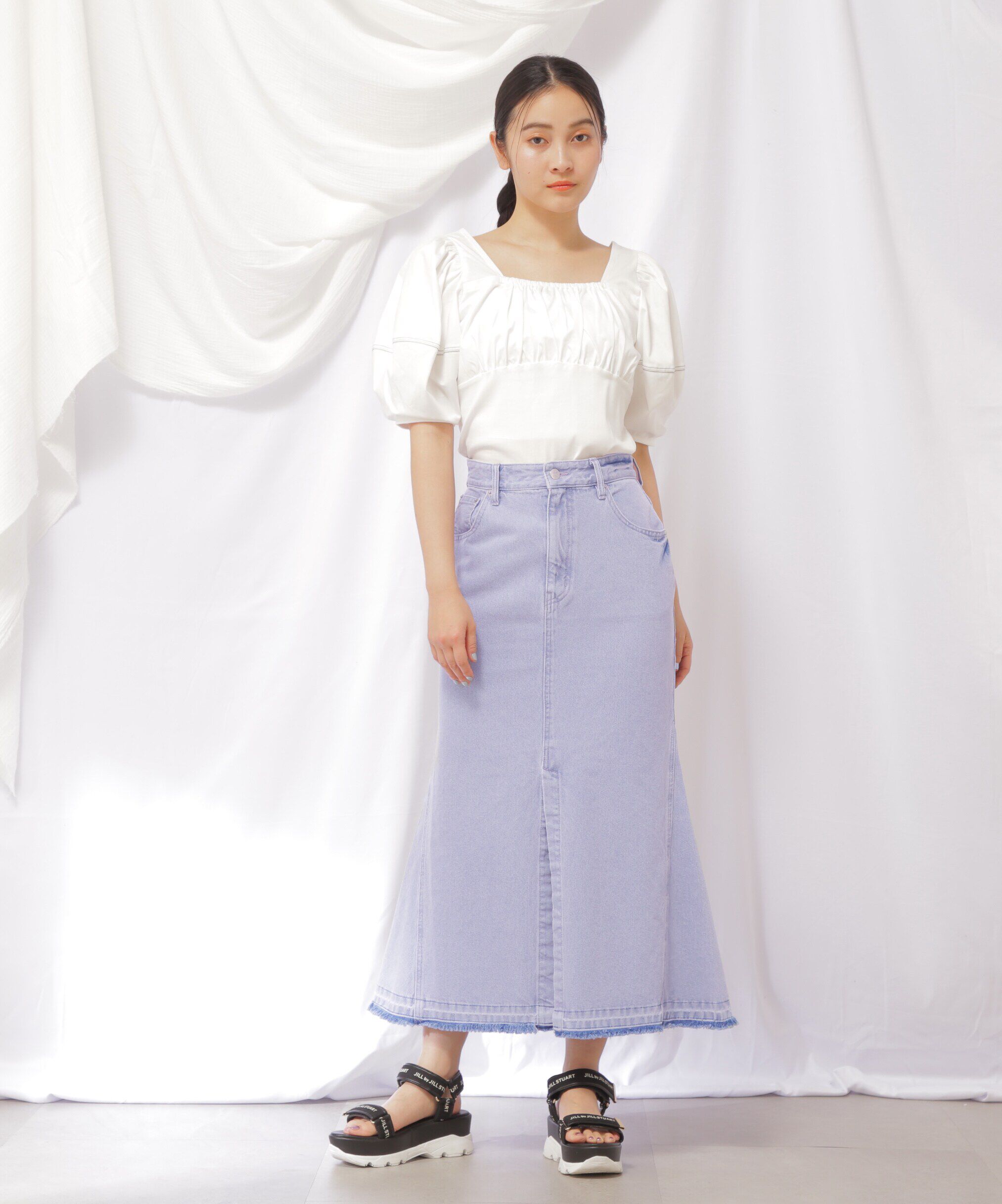  「ビスチェ切り替えカットソー」|Tシャツ・カットソー|