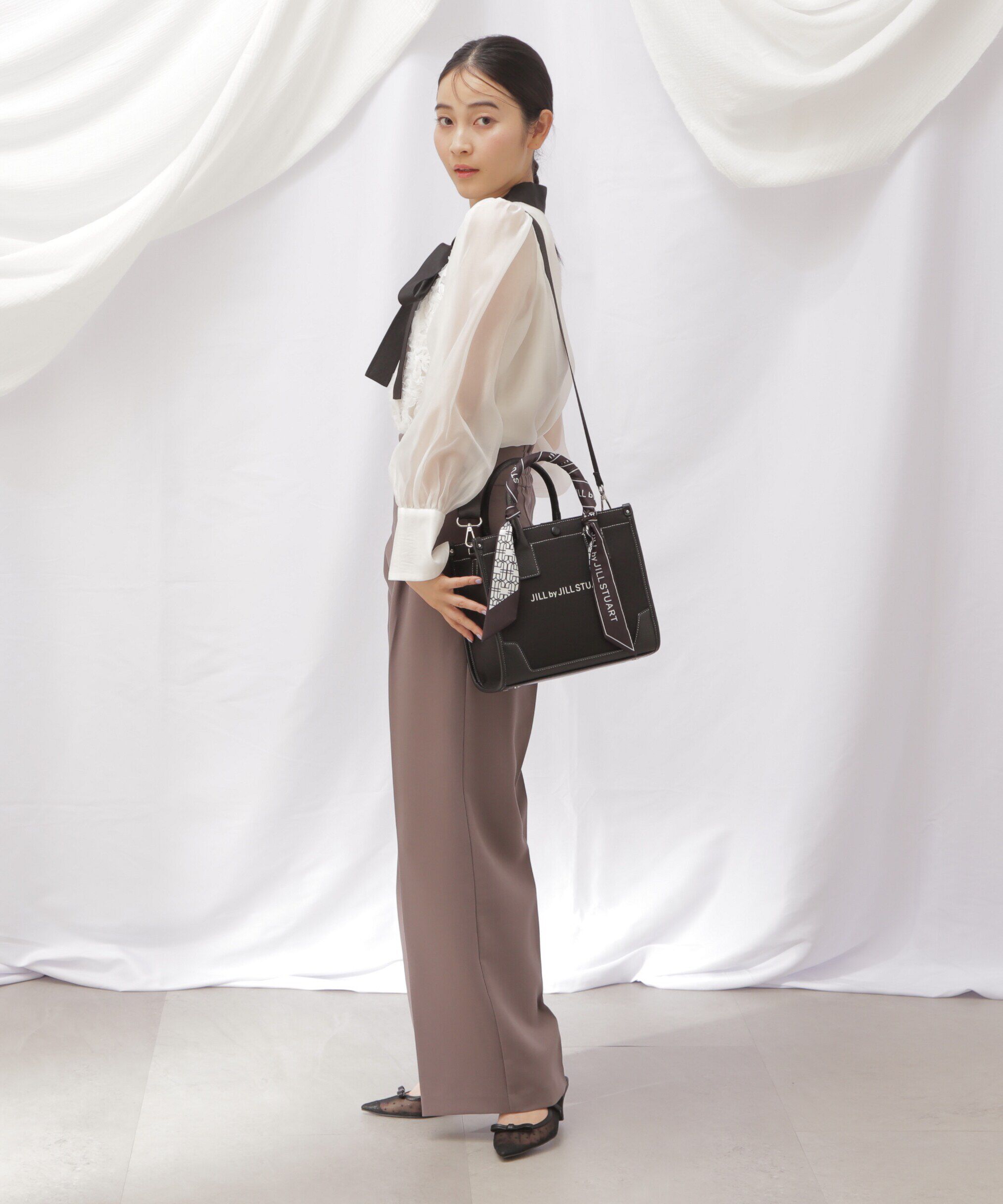  「Link J スカーフトートバッグ 小 」|その他|