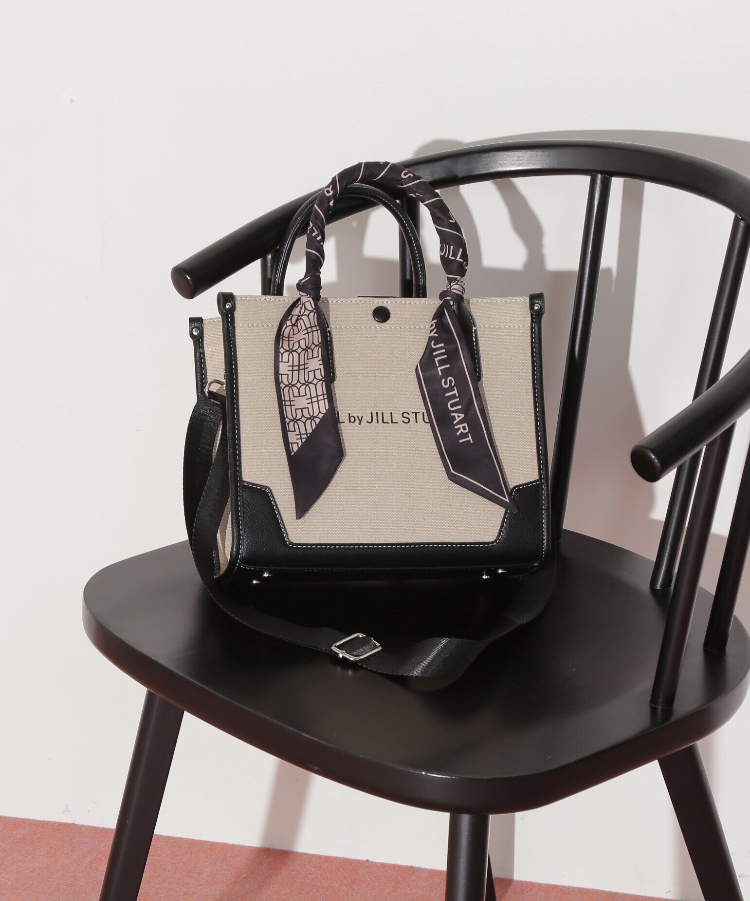  「Link J スカーフトートバッグ 小 」|その他|ブラック32