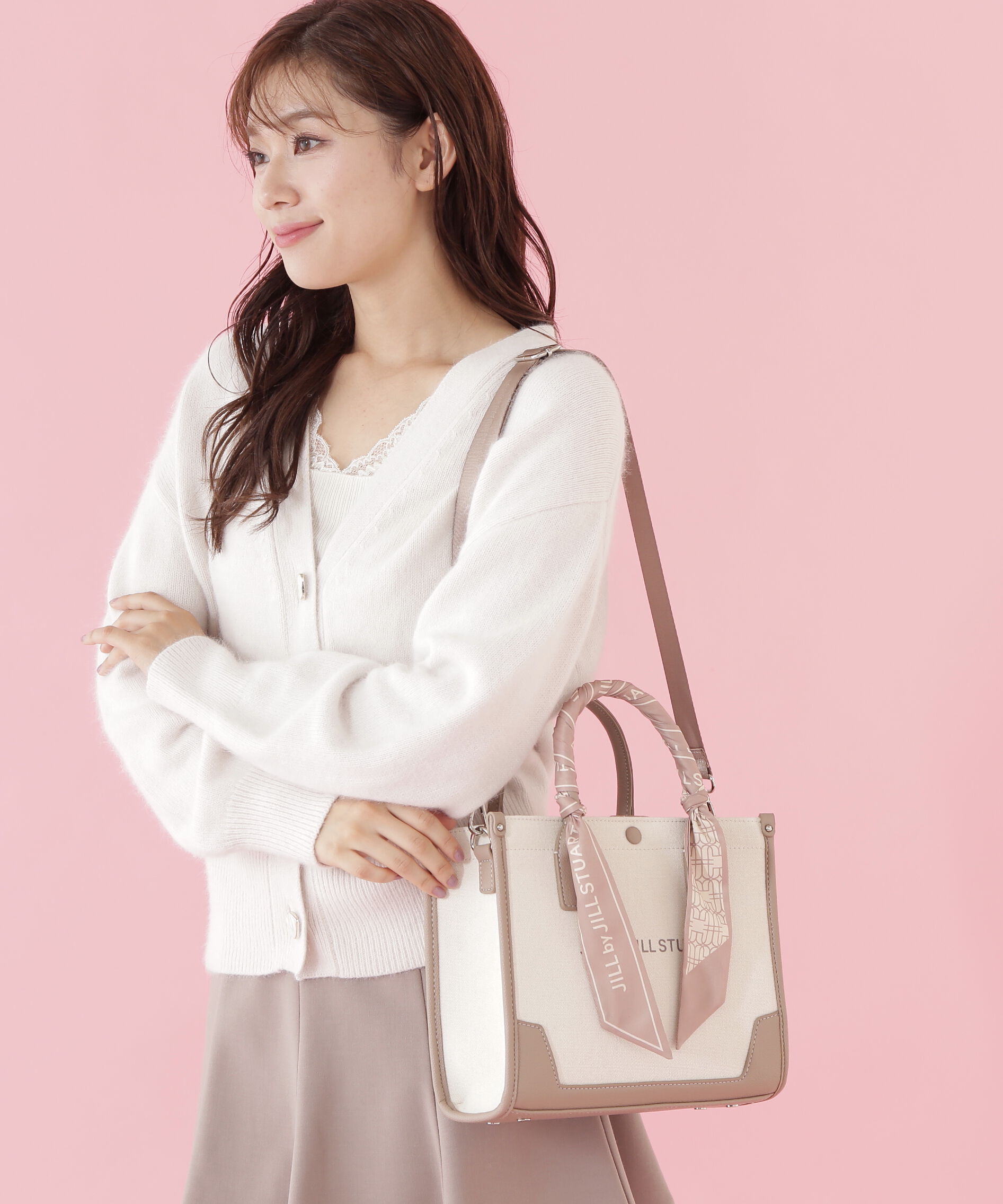  「Link J スカーフトートバッグ 小 」|その他|