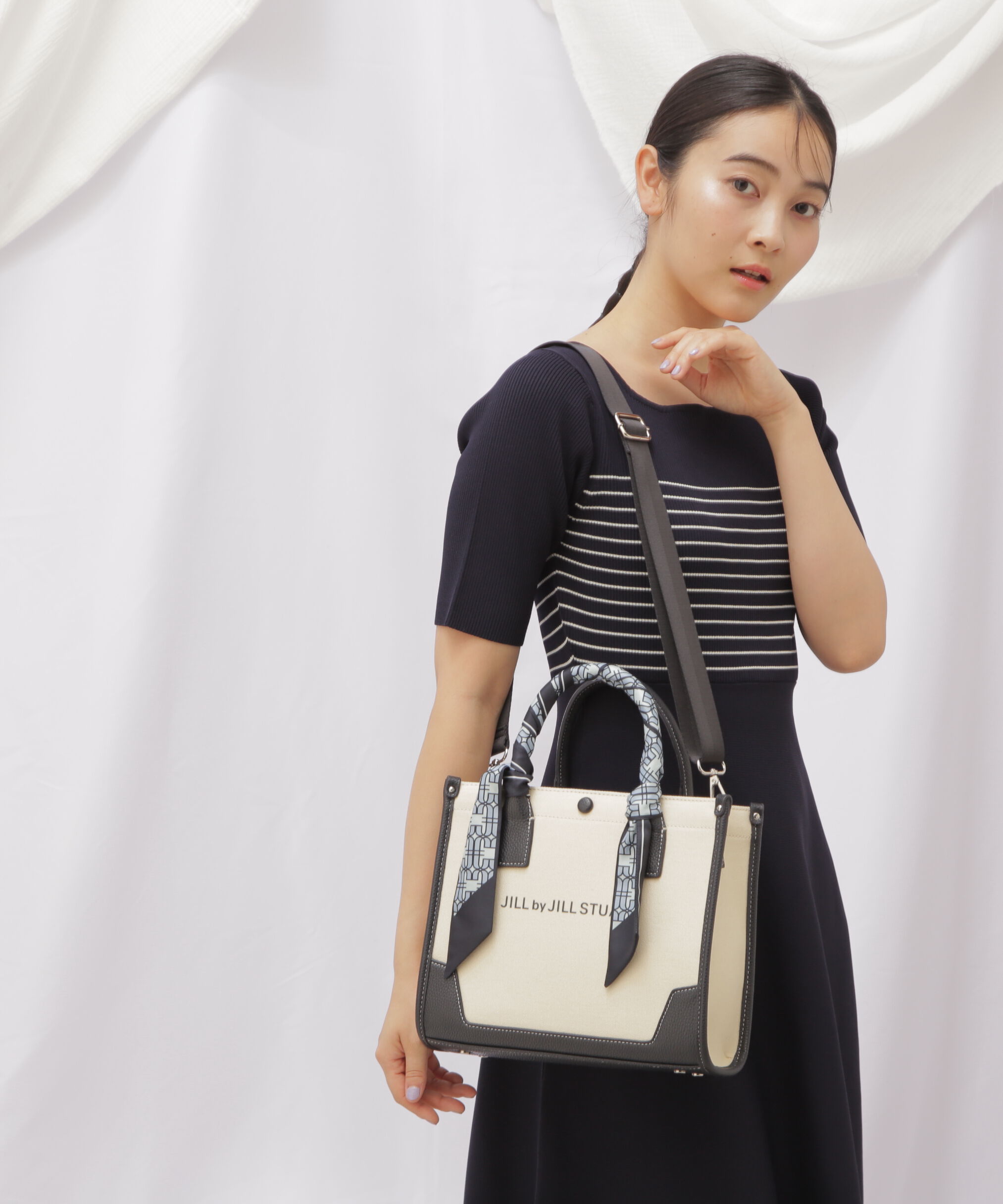  「Link J スカーフトートバッグ 小 」|その他|