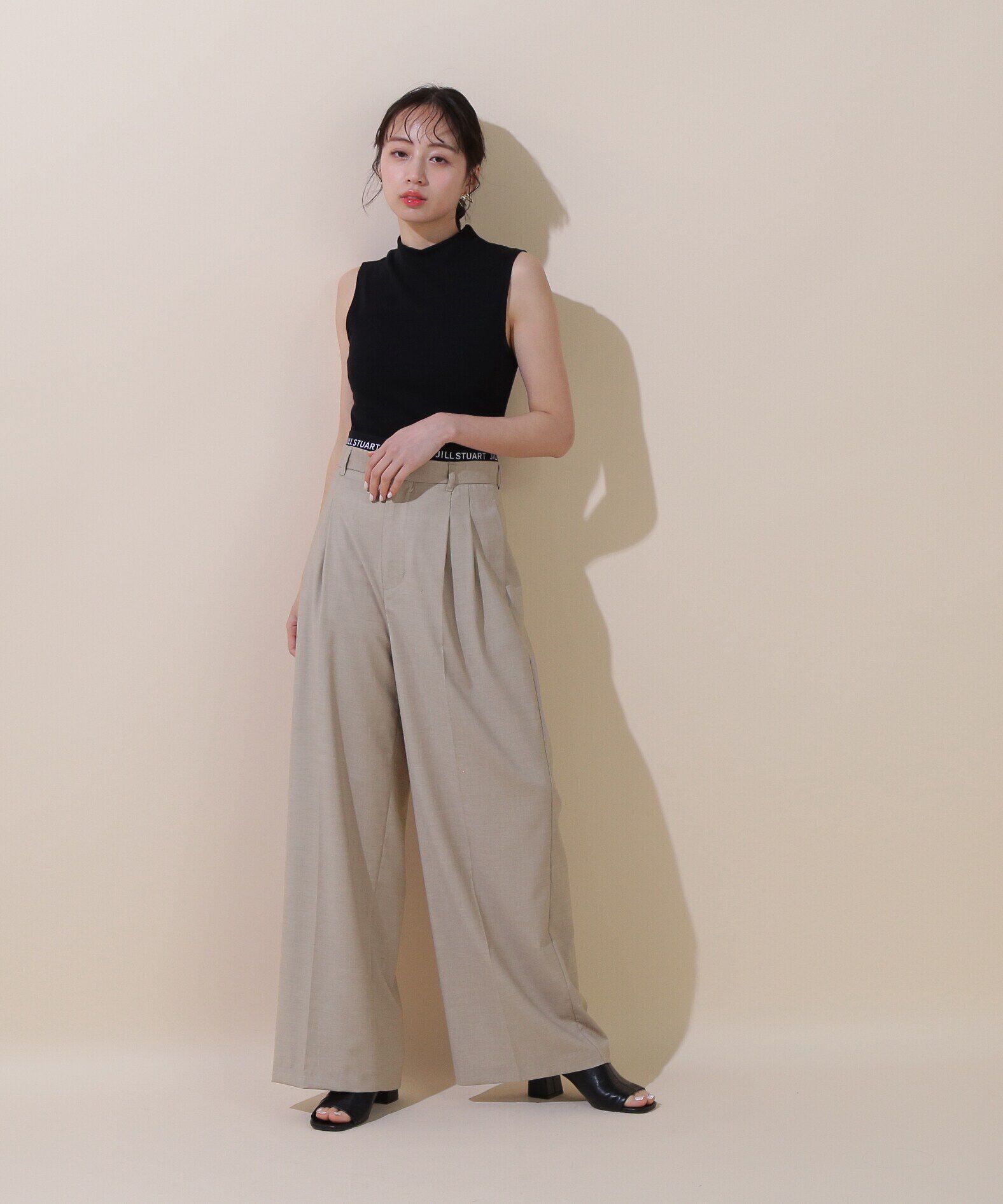  「ウエストロゴワイドパンツ」|その他|